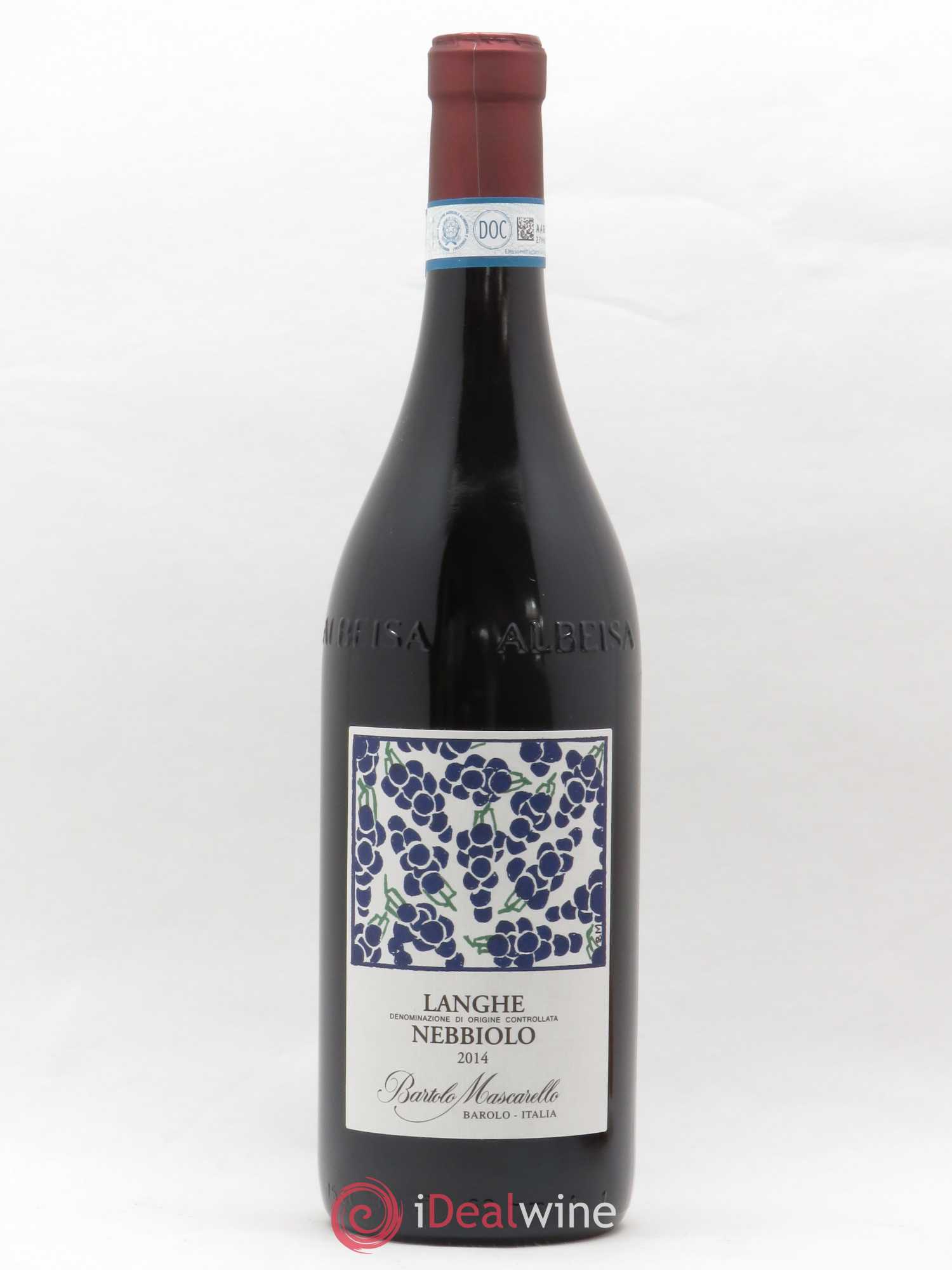 Langhe DOC Nebbiolo Bartolo Mascarello 2014 - Lot de 1 bouteille - 0