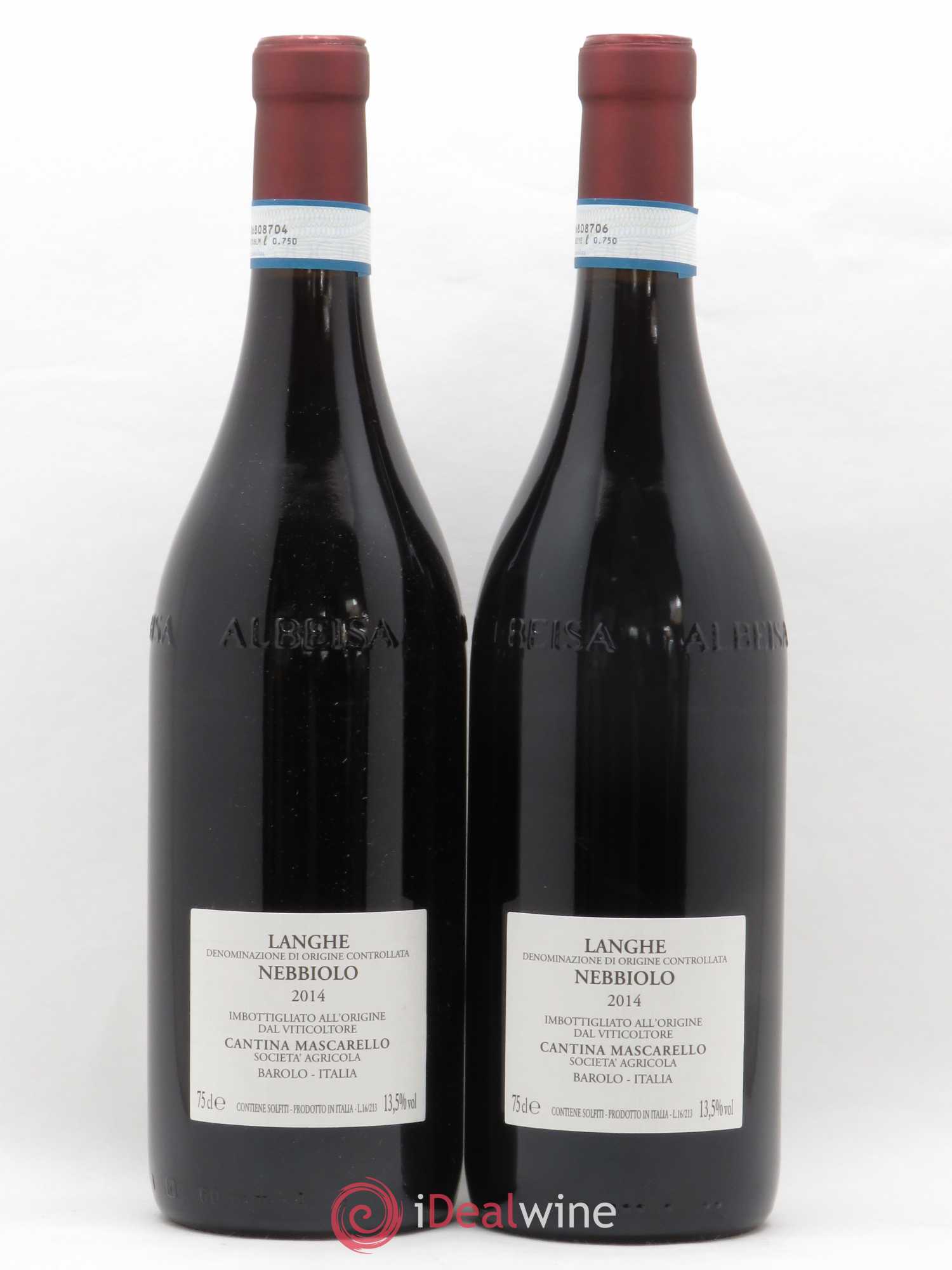 Langhe DOC Nebbiolo Bartolo Mascarello 2014 - Lot de 2 bouteilles - 1