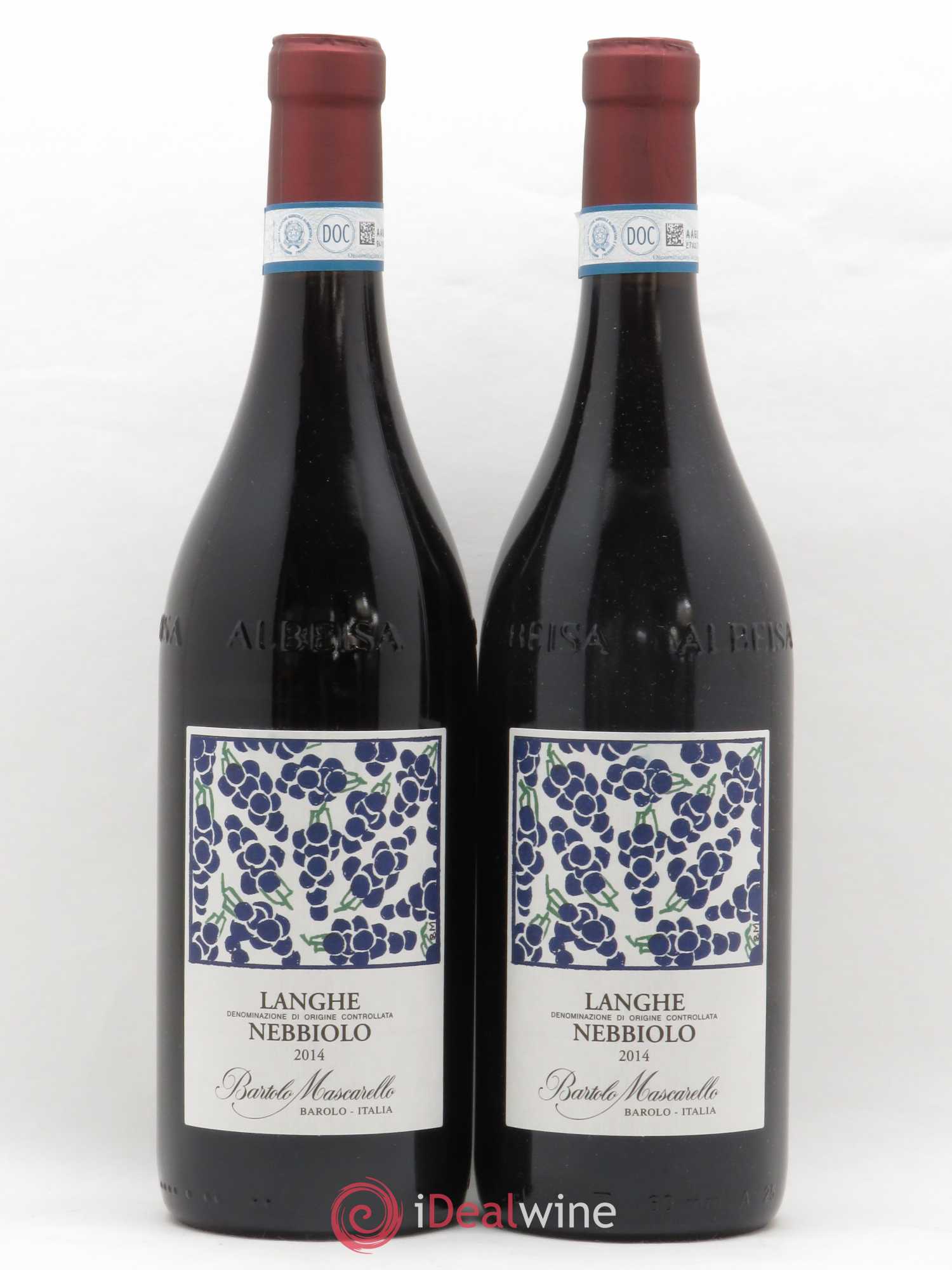 Langhe DOC Nebbiolo Bartolo Mascarello 2014 - Lot de 2 bouteilles - 0