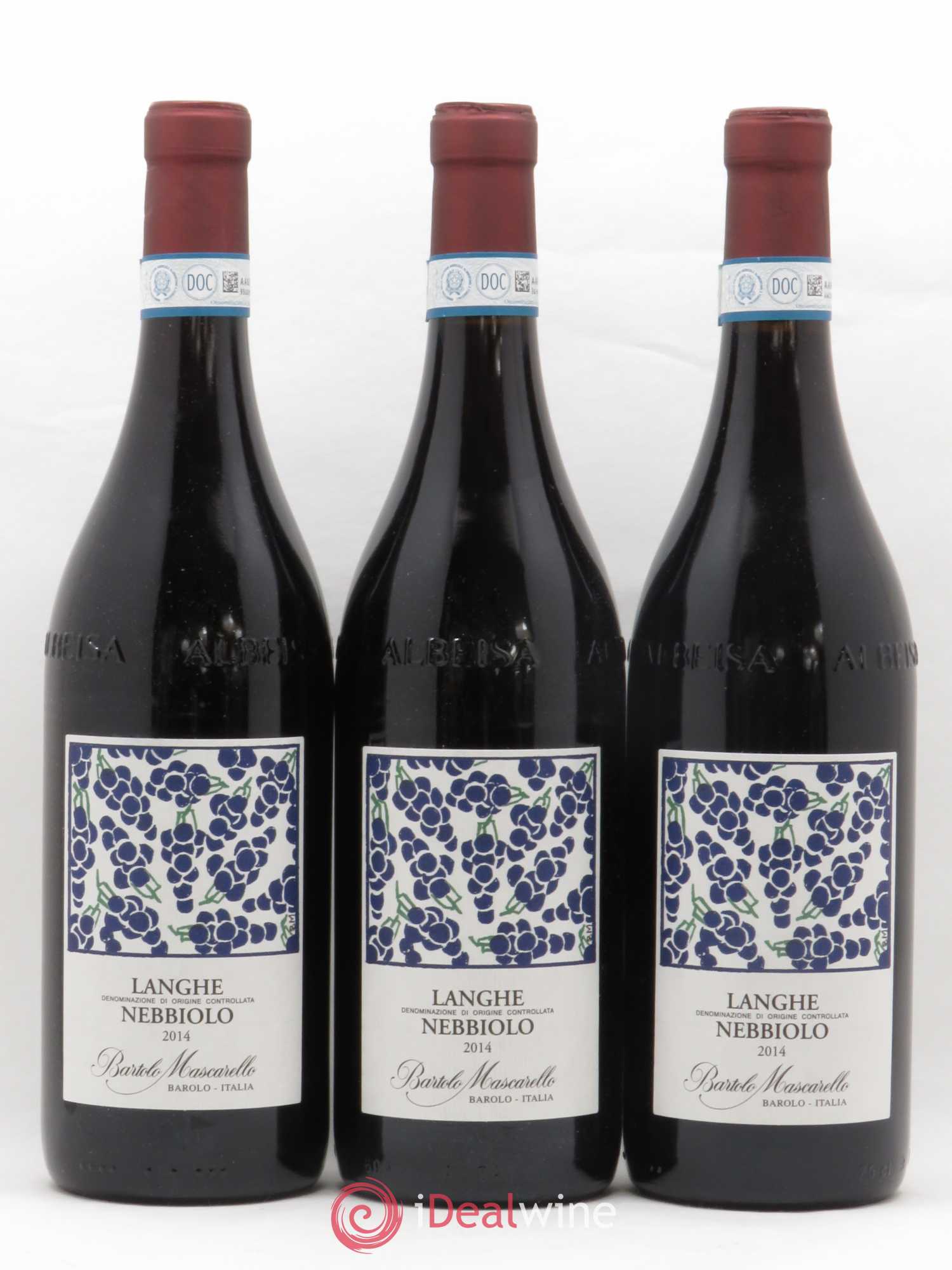 Langhe DOC Nebbiolo Bartolo Mascarello 2014 - Lot de 6 bouteilles - 1