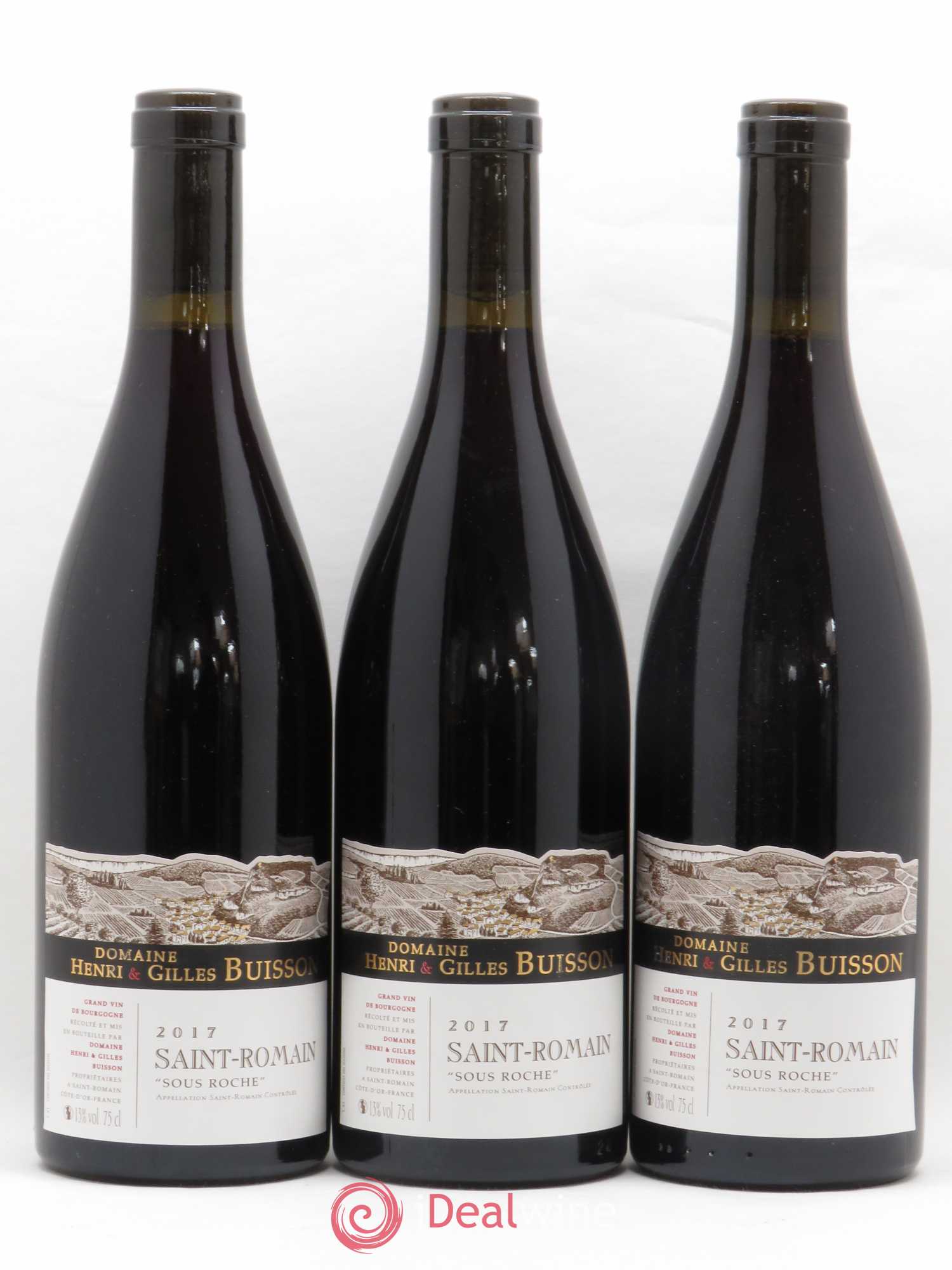 Saint-Romain Sous Roche Henri et Gilles Buisson (Domaine) 2017 - Lot de 3 bouteilles - 0