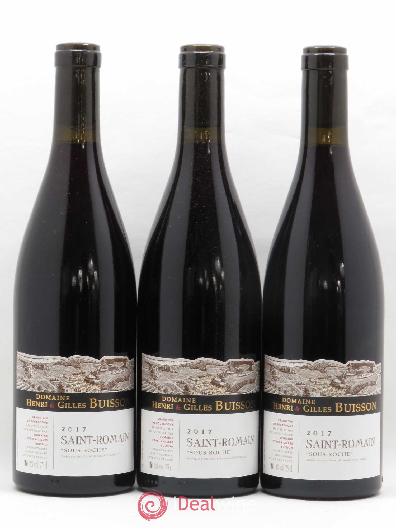 Saint-Romain Sous Roche Henri et Gilles Buisson (Domaine) 2017 - Lot de 3 bouteilles - 0