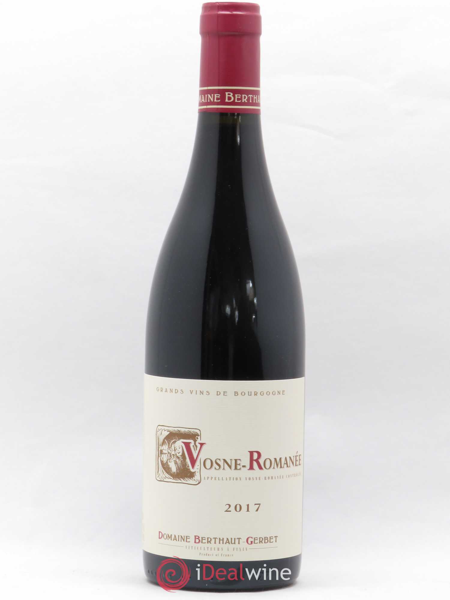 Vosne-Romanée Berthaut Gerbet (Domaine) 2017 - Lot de 1 bouteille - 0
