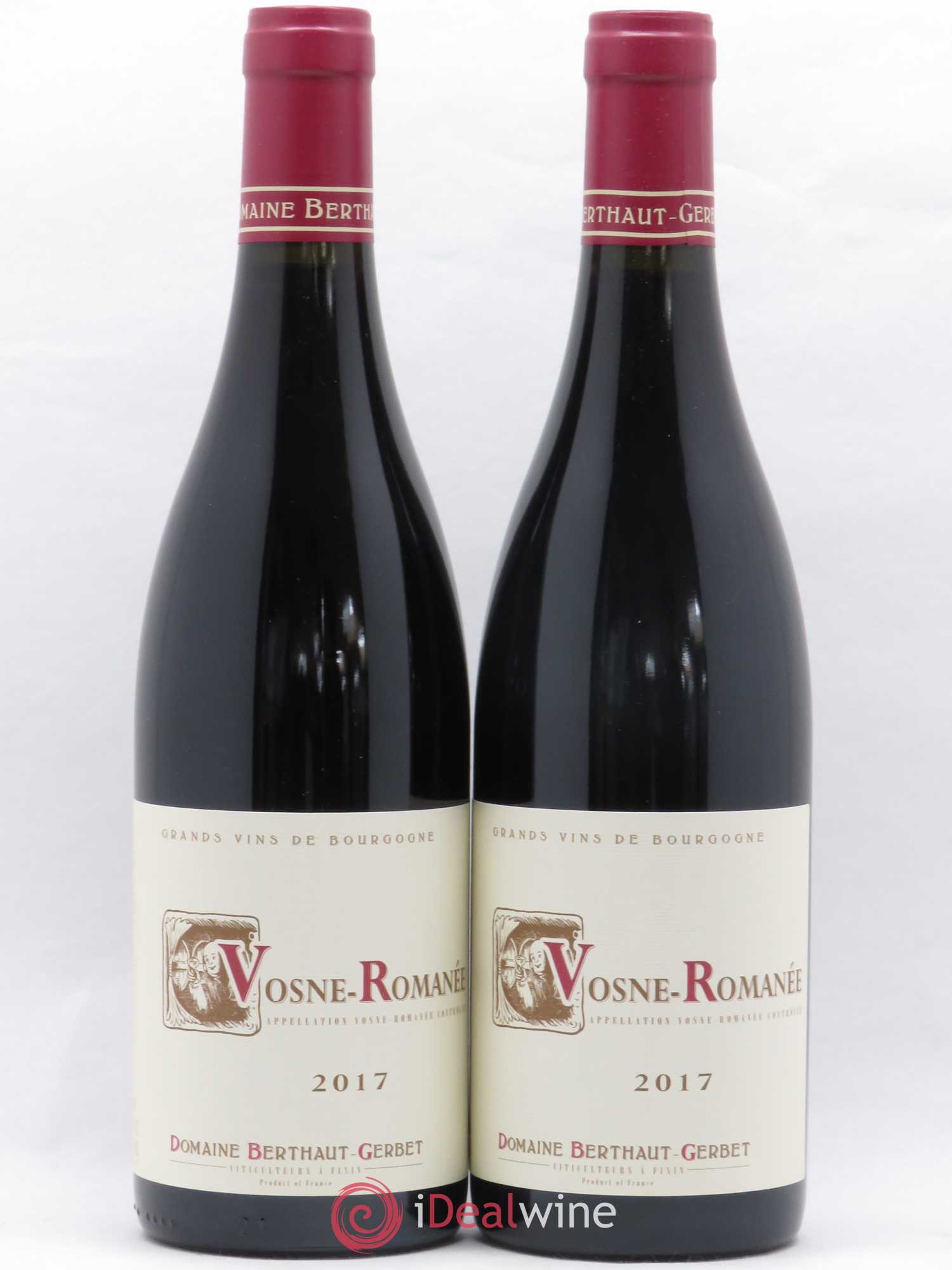Vosne-Romanée Berthaut Gerbet (Domaine) 2017 - Lot de 2 bouteilles - 0