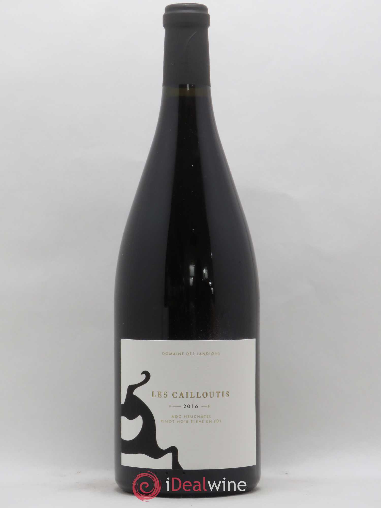 Neuchâtel Cortaillod Les Cailloutis Landions (Domaine des) 2016 - Lot de 1 magnum - 0