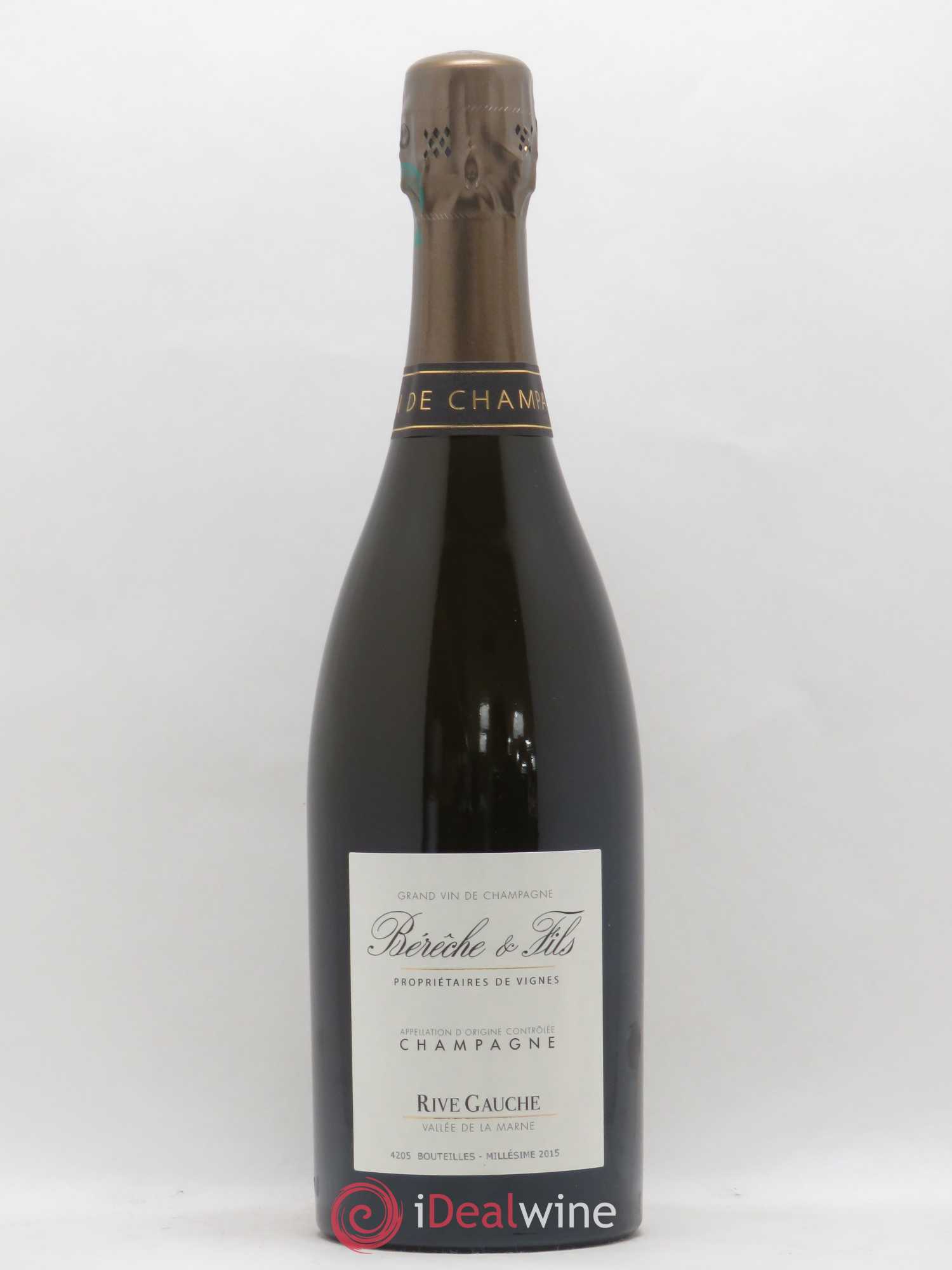 Rive Gauche Extra-Brut Bérêche et Fils 2015 - Lot de 1 bouteille - 0