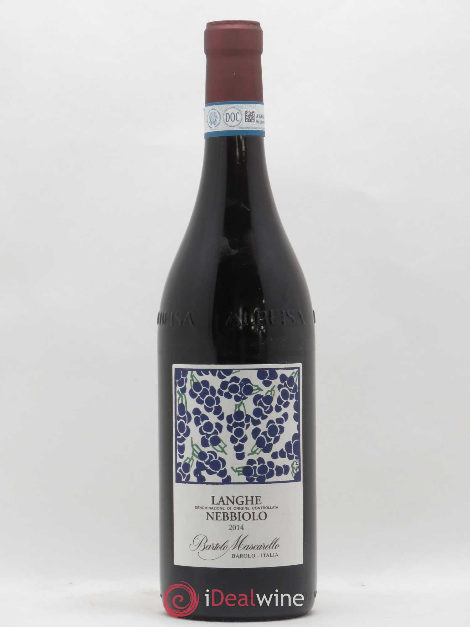 Langhe DOC Nebbiolo Bartolo Mascarello 2014 - Lot de 1 bouteille - 0
