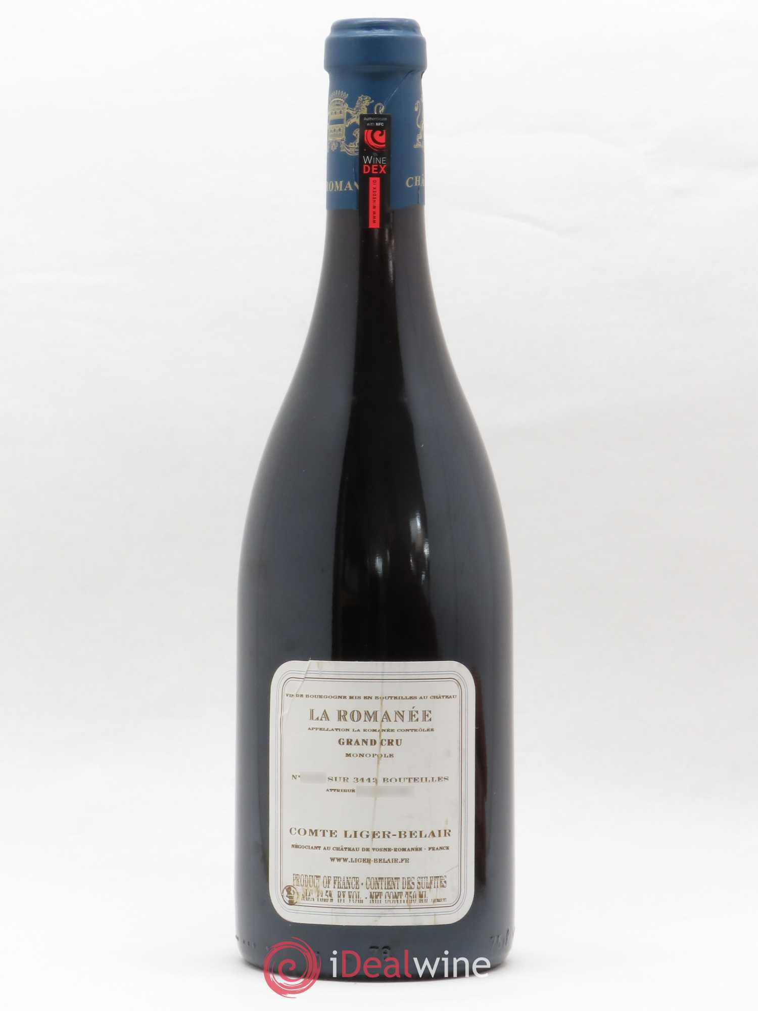 La Romanée Grand Cru Comte Liger-Belair (Domaine du) 2010 - Lot de 1 bouteille - 1