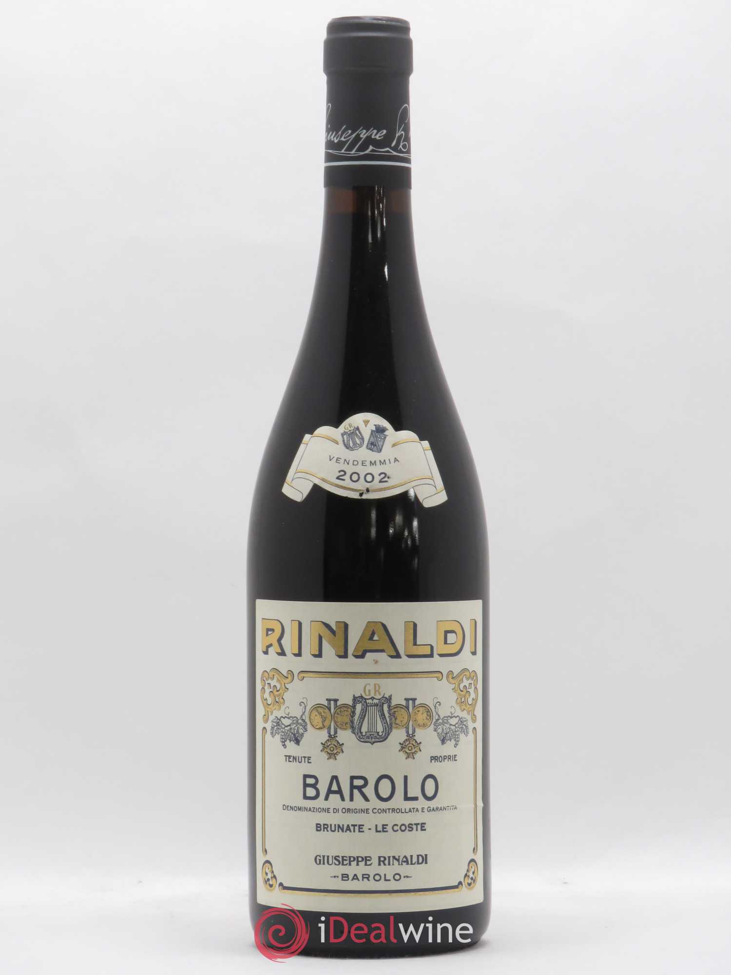 Barolo DOCG Brunate Le Coste Giuseppe Rinaldi 2002 - Posten von 1 Flasche - 0