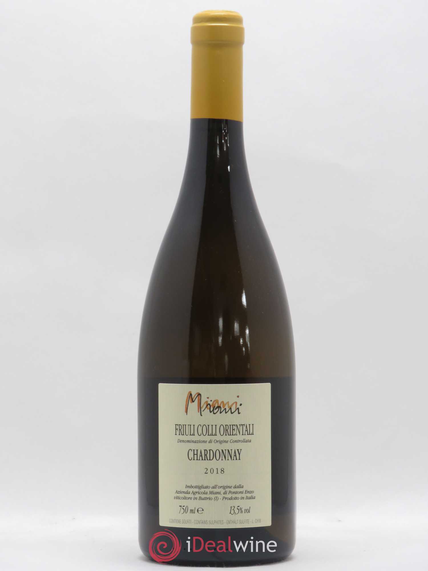 Colli Orientali del Friuli IGT Chardonnay Miani 2018 - Lot of 1 bottle - 1