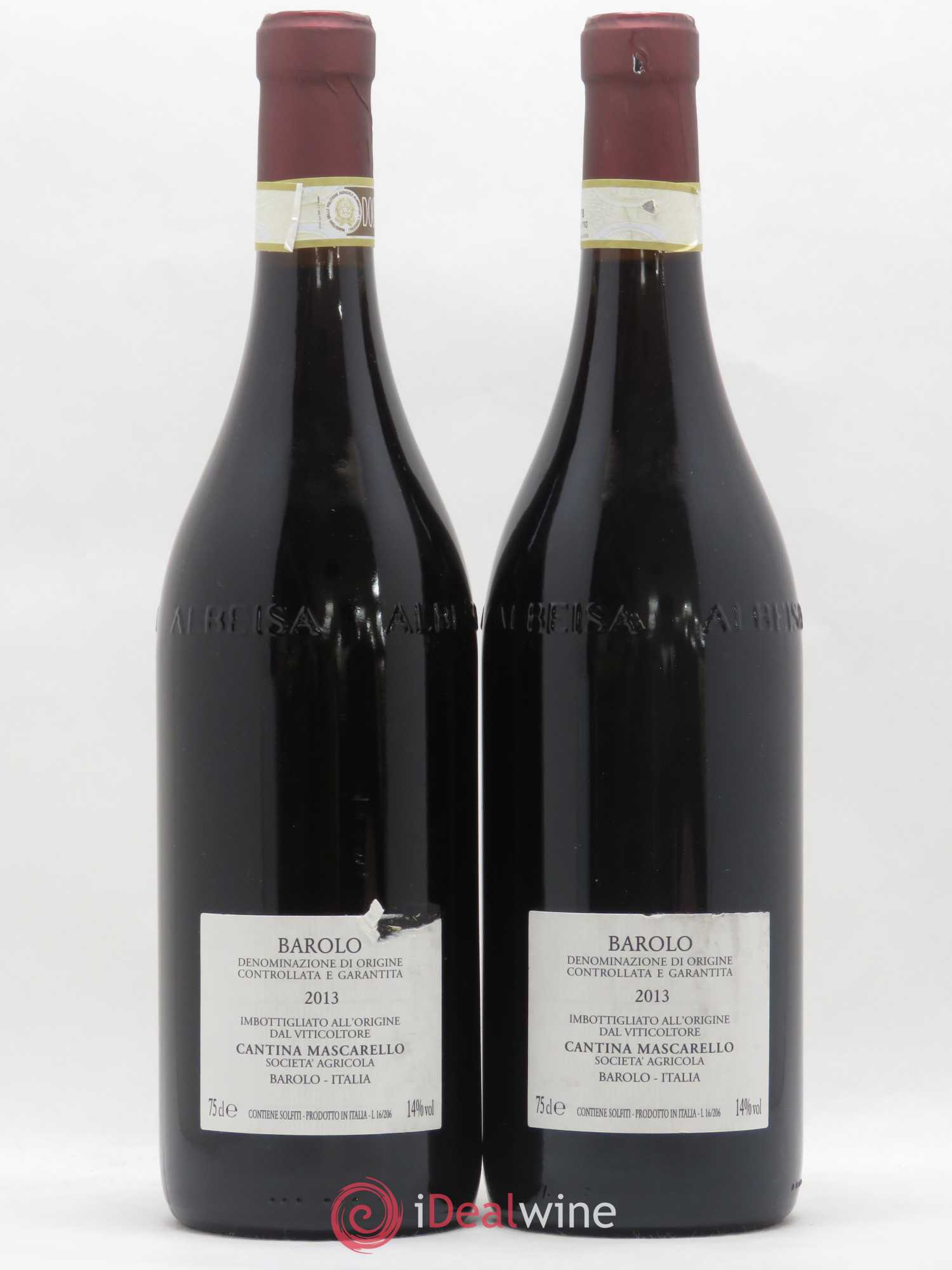 Barolo DOCG Bartolo Mascarello 2013 - Lot de 2 bouteilles - 1