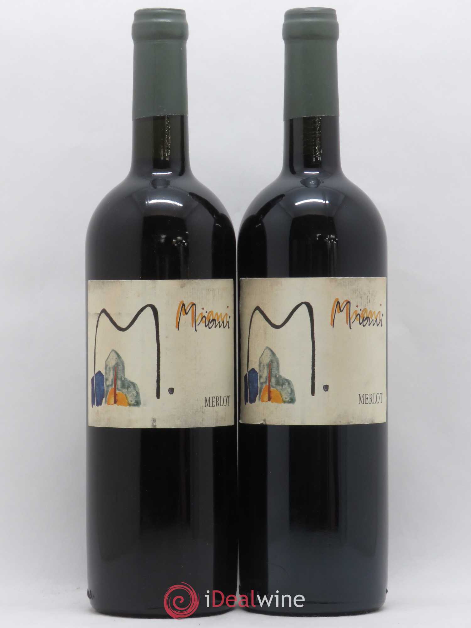 Colli Orientali del Friuli IGT Merlot Miani 1997 - Lot de 2 bouteilles - 0