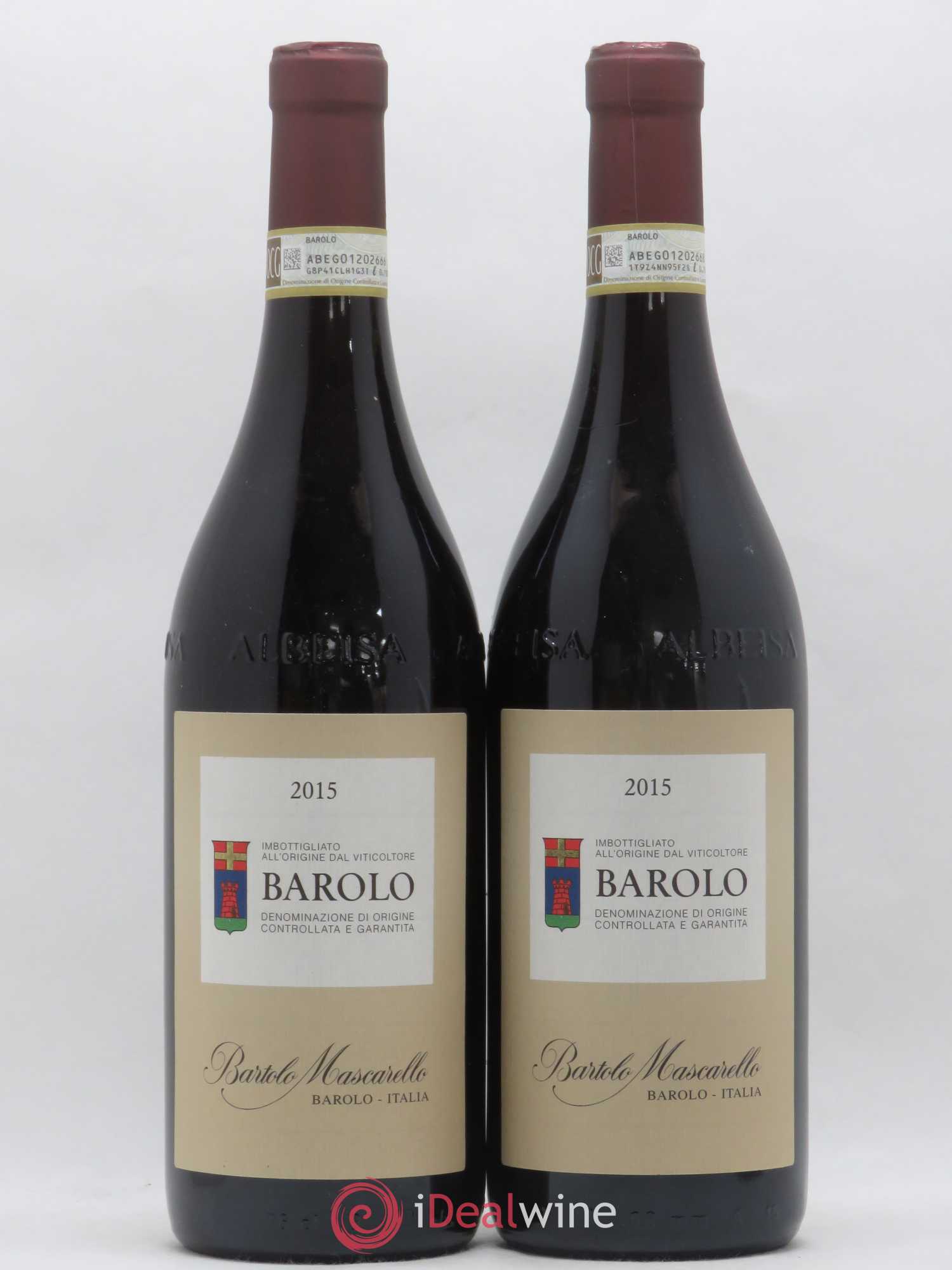 Barolo DOCG Bartolo Mascarello 2015 - Lot de 2 bouteilles - 0