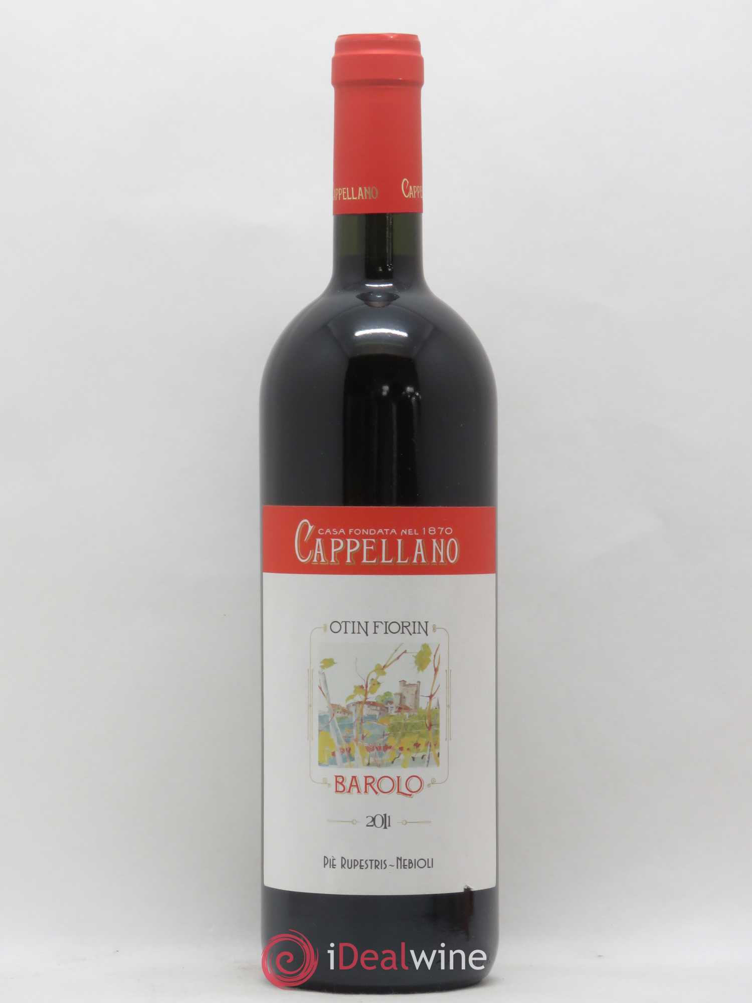 Barolo DOCG Pie Rupestris Cappellano 2011 - Lot de 1 bouteille - 0