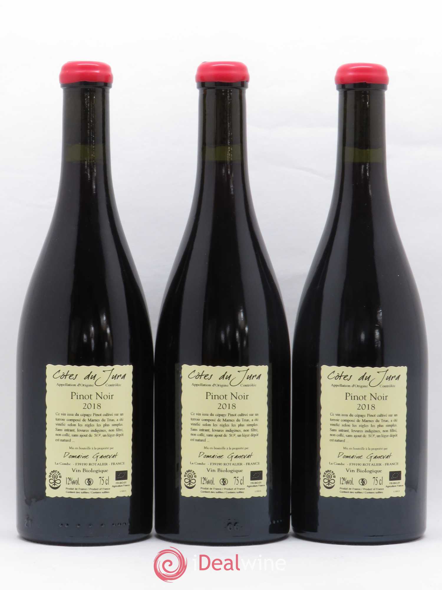 Côtes du Jura Les Grands Teppes Jean-François Ganevat (Domaine) 2018 - Lot de 3 bouteilles - 1