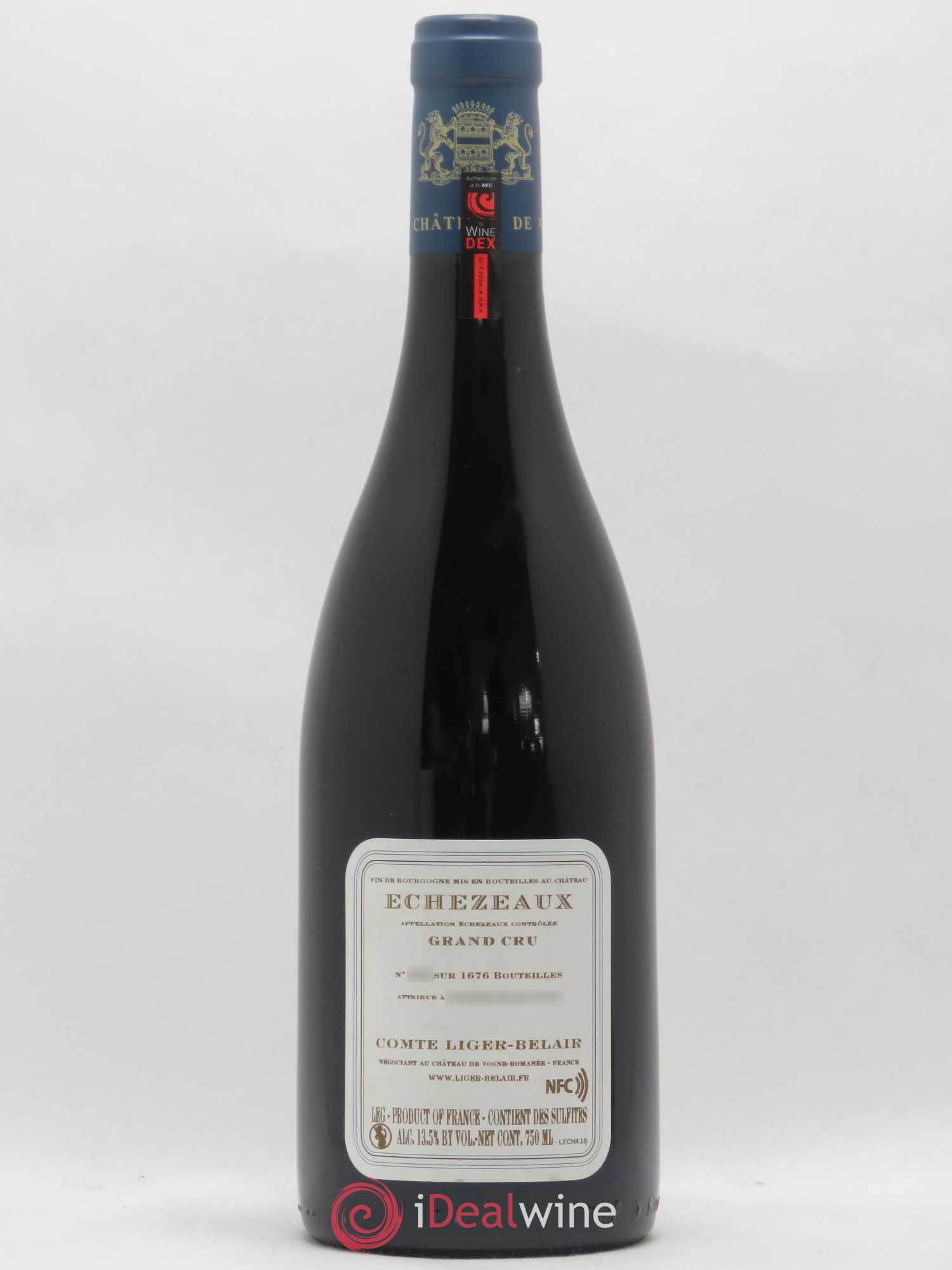 Echezeaux Grand Cru Comte Liger-Belair (Domaine du) 2015 - Lot de 1 bouteille - 1