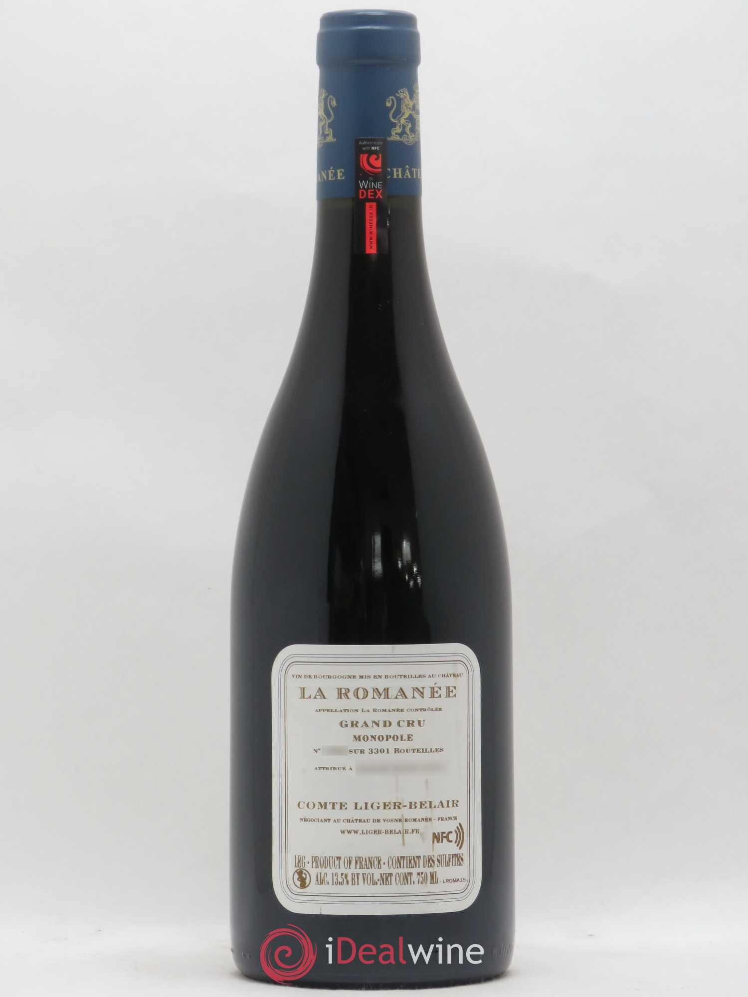 Buy La Romanée Grand Cru Comte Liger-Belair (Domaine du) 2015 (lot