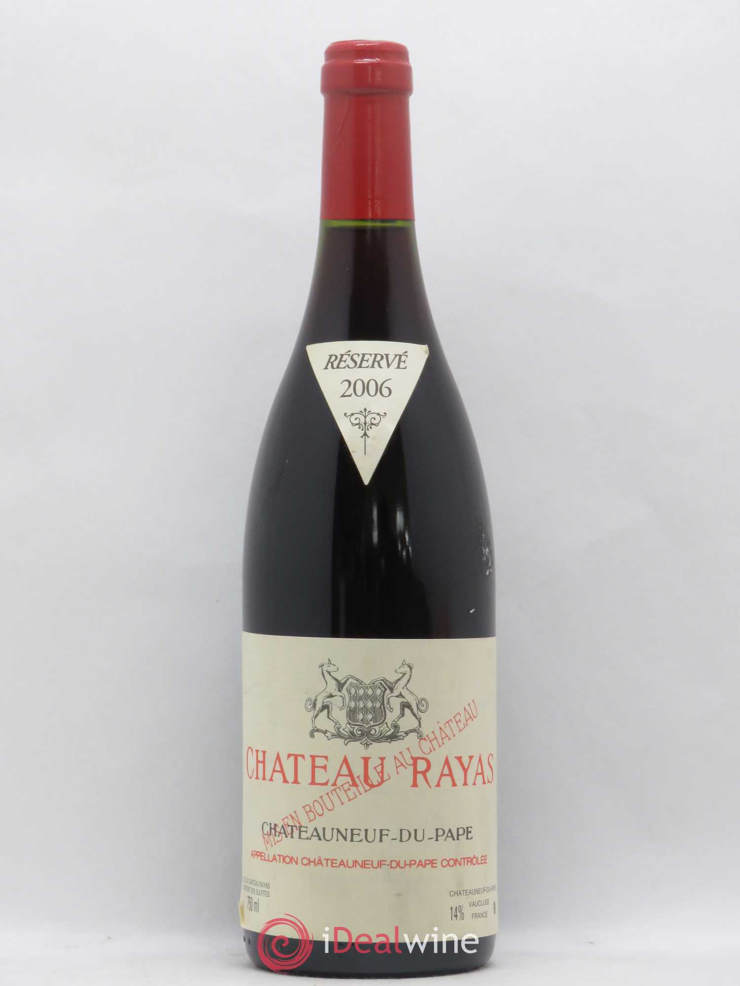 Châteauneuf-du-Pape Château Rayas Emmanuel Reynaud 2006 - Lot de 1 bouteille - 0