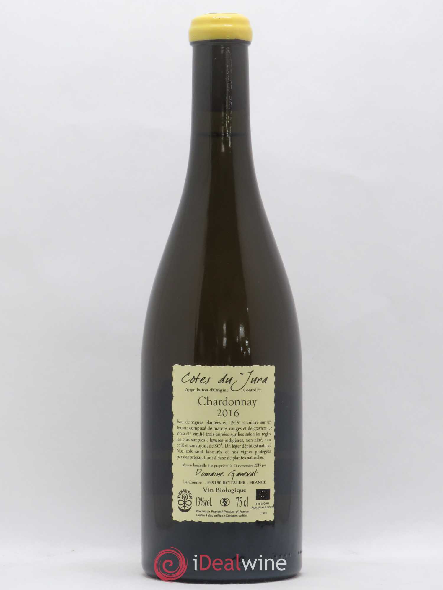 Côtes du Jura Les Grands Teppes Vieilles Vignes Jean-François Ganevat (Domaine) 2016 - Lot de 1 bouteille - 1