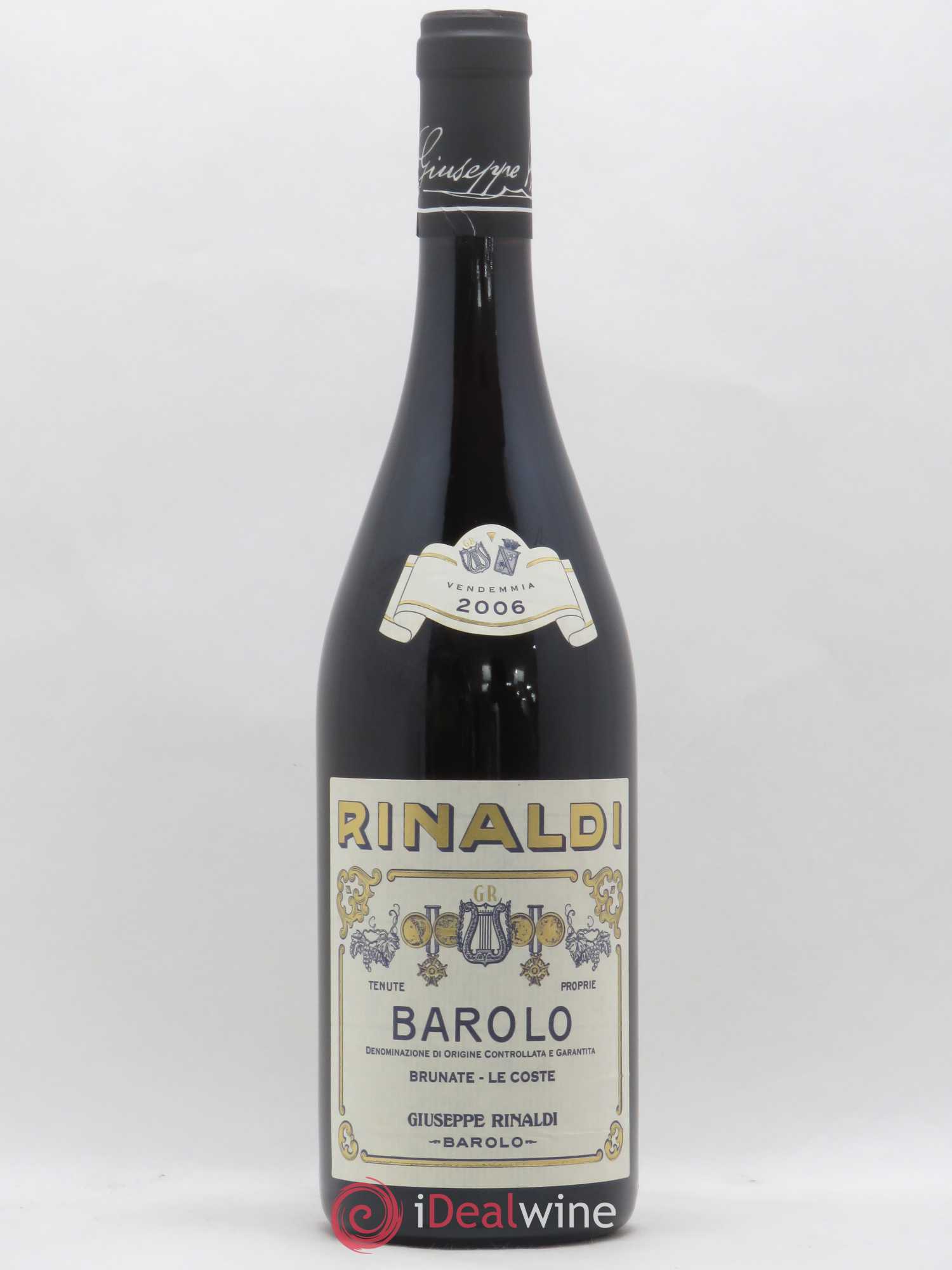 Barolo DOCG Brunate Le Coste Giuseppe Rinaldi 2006 - Lot de 1 bouteille - 0