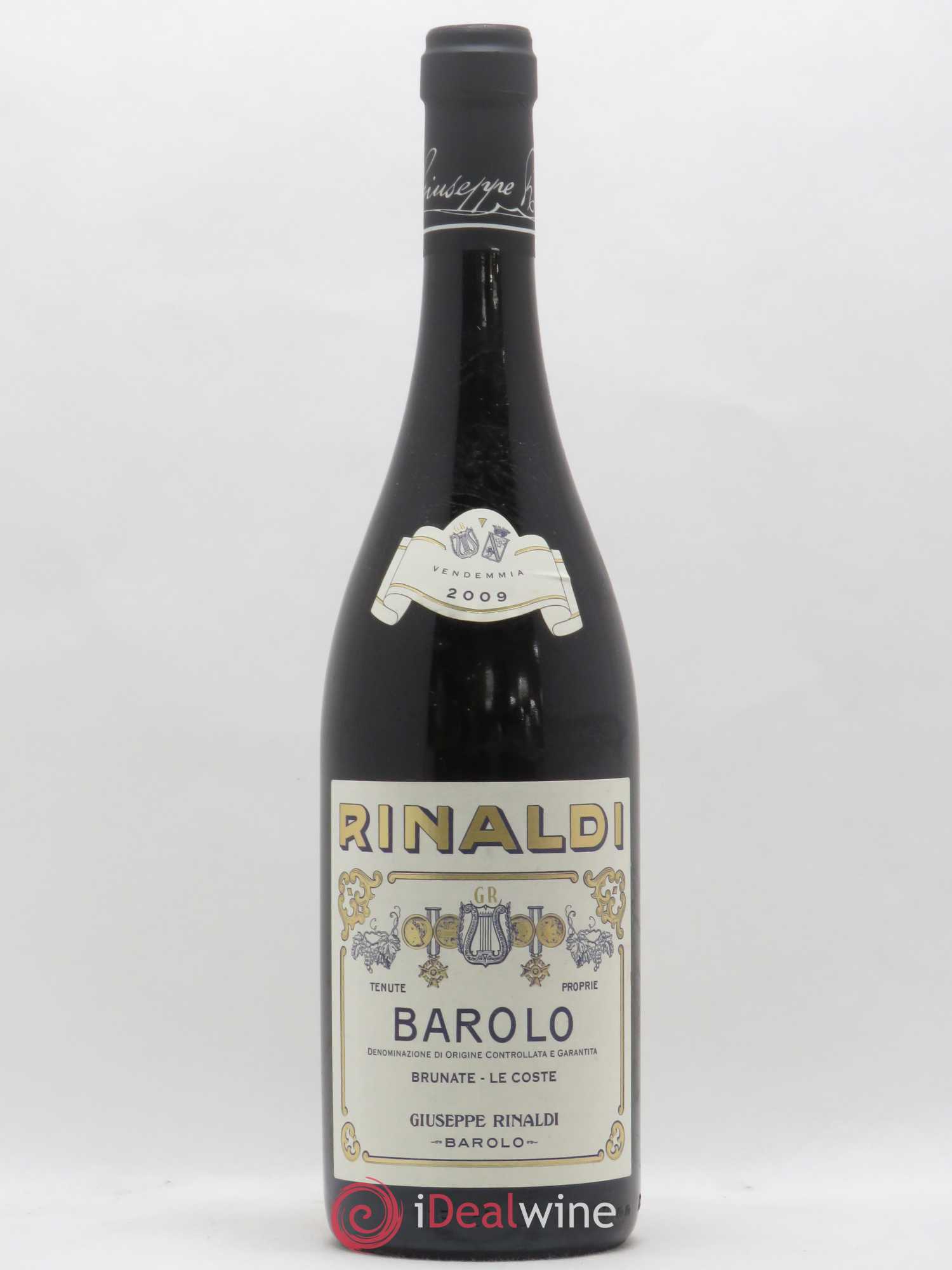Barolo DOCG Brunate Le Coste Giuseppe Rinaldi 2009 - Lot de 1 bouteille - 0