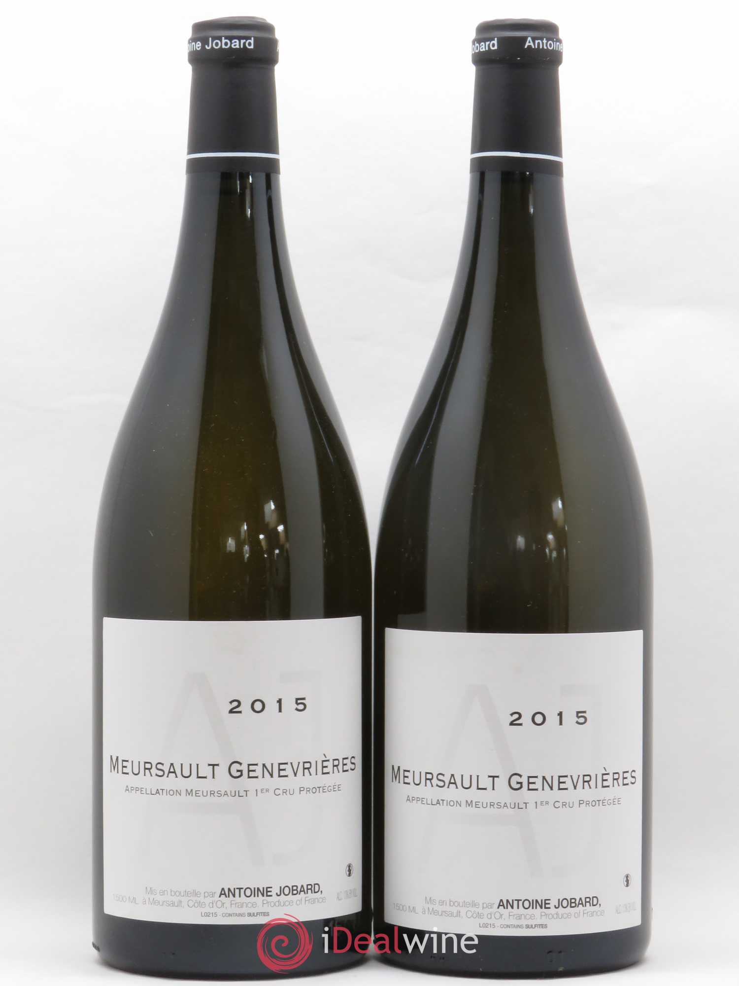 Meursault 1er Cru Genevrières François et Antoine Jobard (Domaine) 2015 - Lot de 2 magnums - 0