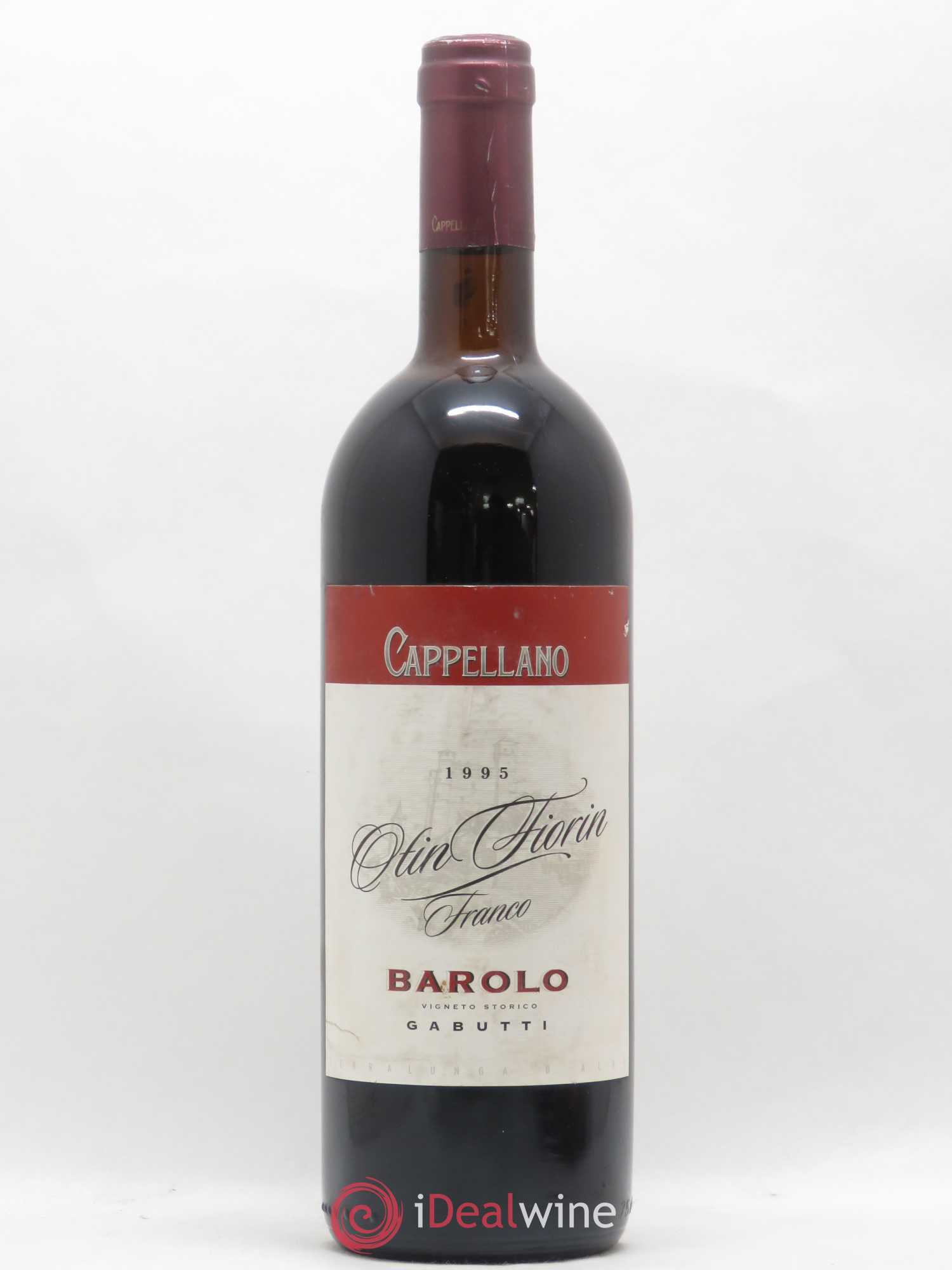 Barolo DOCG Pié Franco Cappellano 1995 - Lot de 1 bouteille - 0