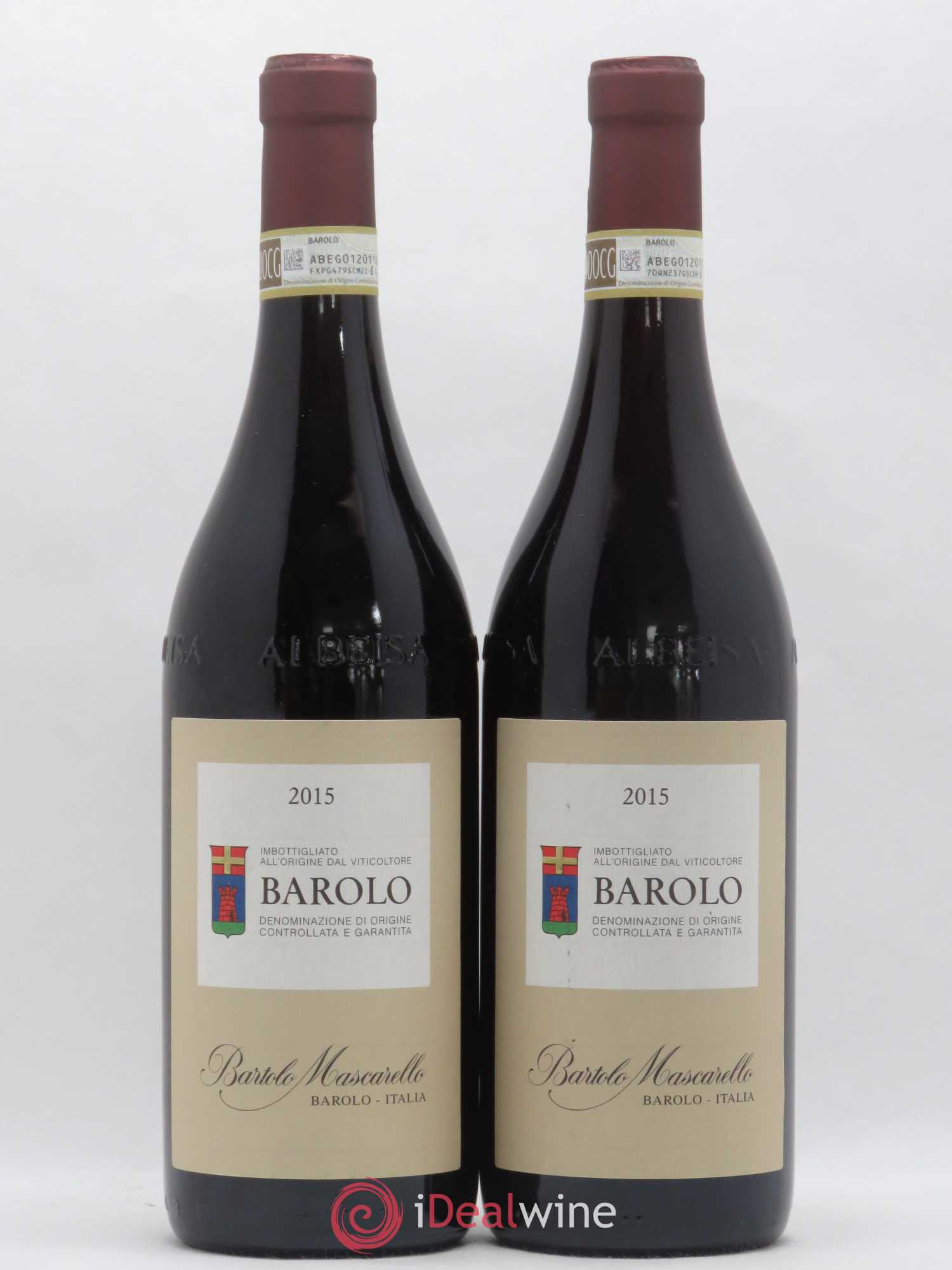 Barolo DOCG Bartolo Mascarello 2015 - Lot de 2 bouteilles - 0