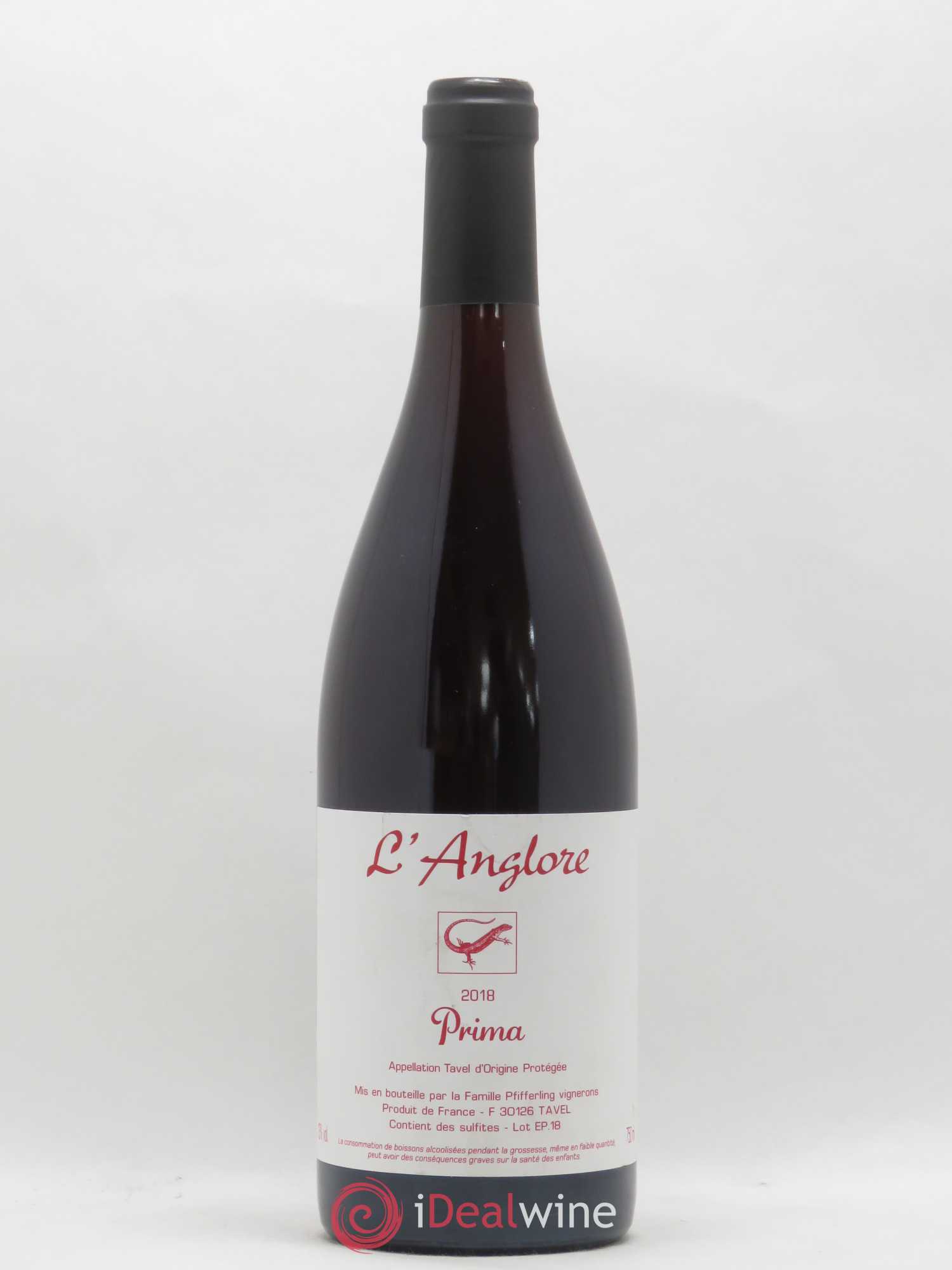Tavel Prima L'Anglore 2018 - Posten von 1 Flasche - 0