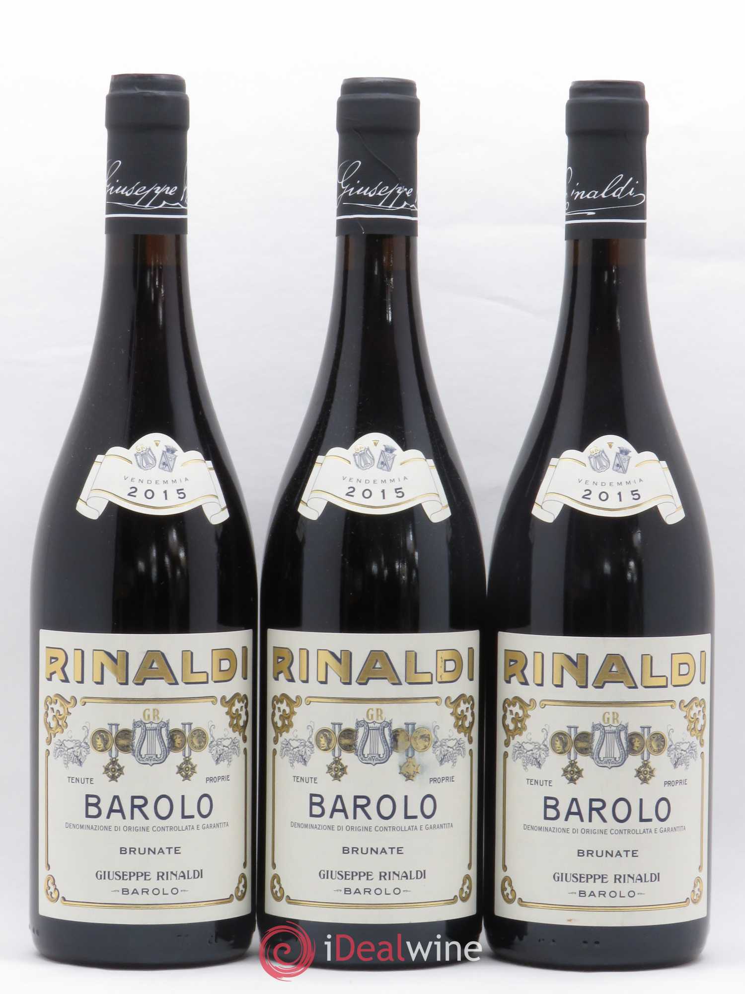 Barolo DOCG Brunate Giuseppe Rinaldi 2015 - Lot de 12 bouteilles - 1