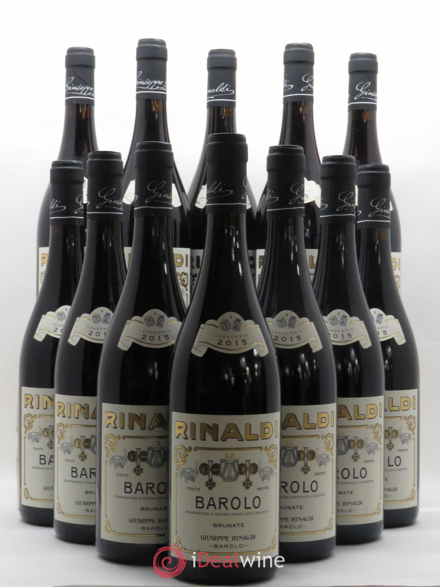Barolo DOCG Brunate Giuseppe Rinaldi 2015 - Lot de 12 bouteilles - 0