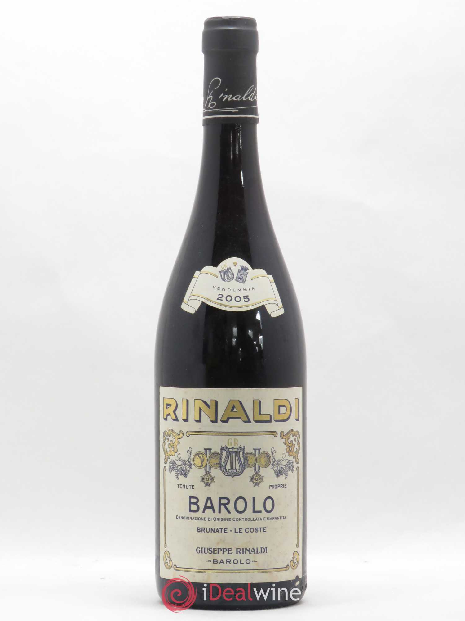 Barolo DOCG Brunate Le Coste Giuseppe Rinaldi 2005 - Lot de 1 bouteille - 0