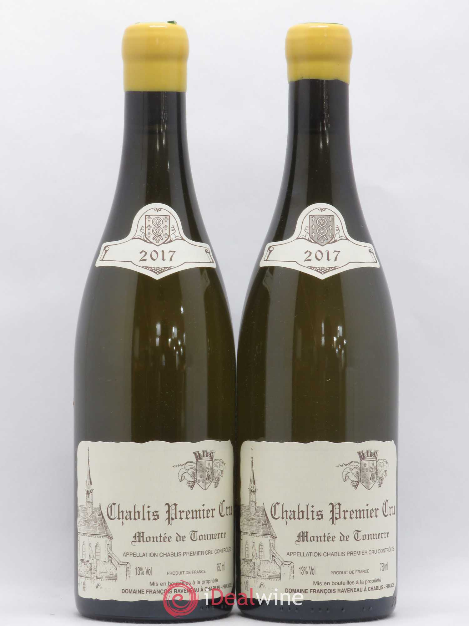 Chablis 1er Cru Montée de Tonnerre Raveneau (Domaine) 2017 - Lot de 2 bouteilles - 0