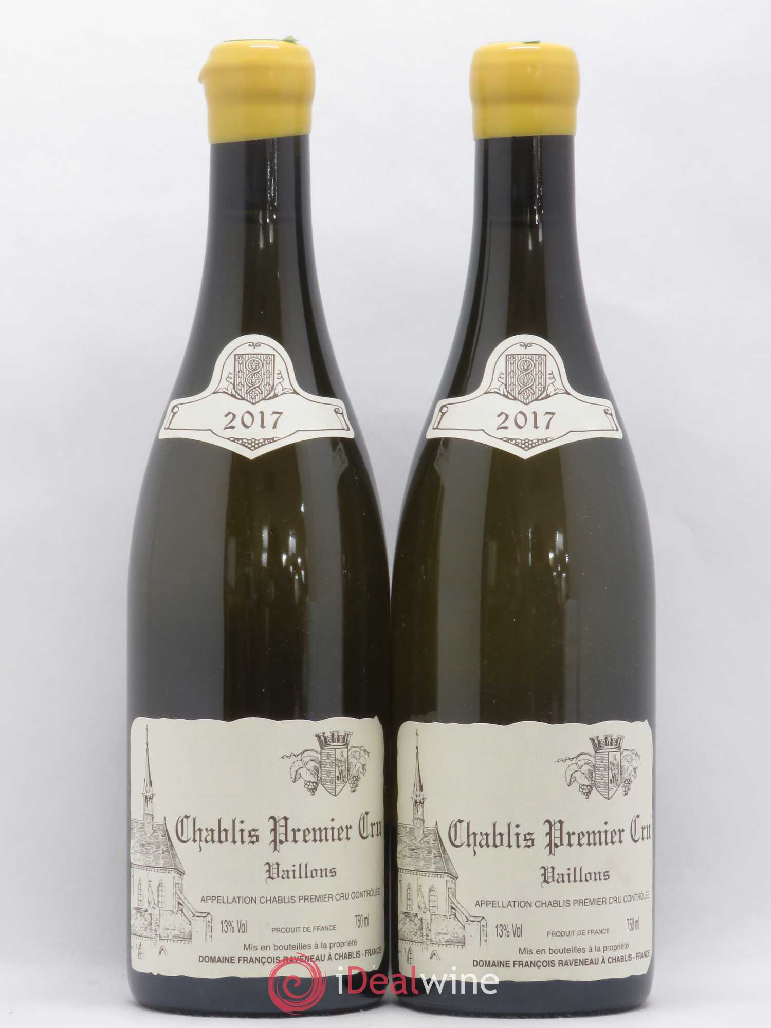 Chablis 1er Cru Vaillons Raveneau (Domaine) 2017 - Posten von 2 Flaschen - 0