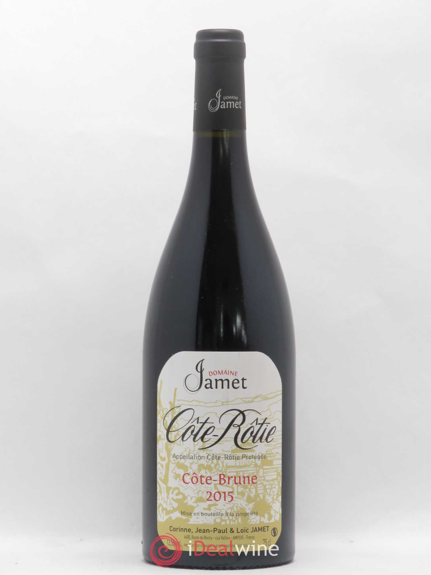 Côte-Rôtie Côte Brune Jamet (Domaine) 2015 - Lot de 1 bouteille - 0