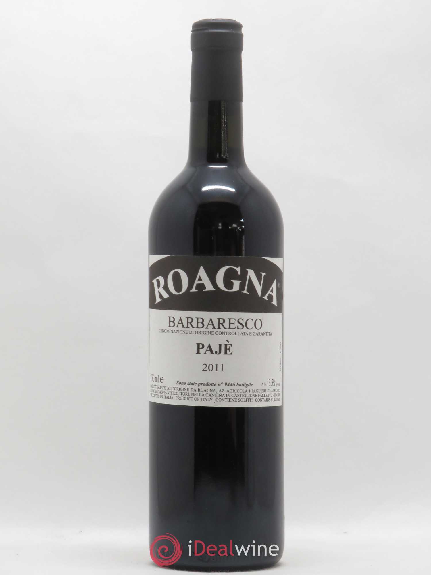 Barbaresco DOCG Pajè Roagna 2011 - Lot de 1 bouteille - 0