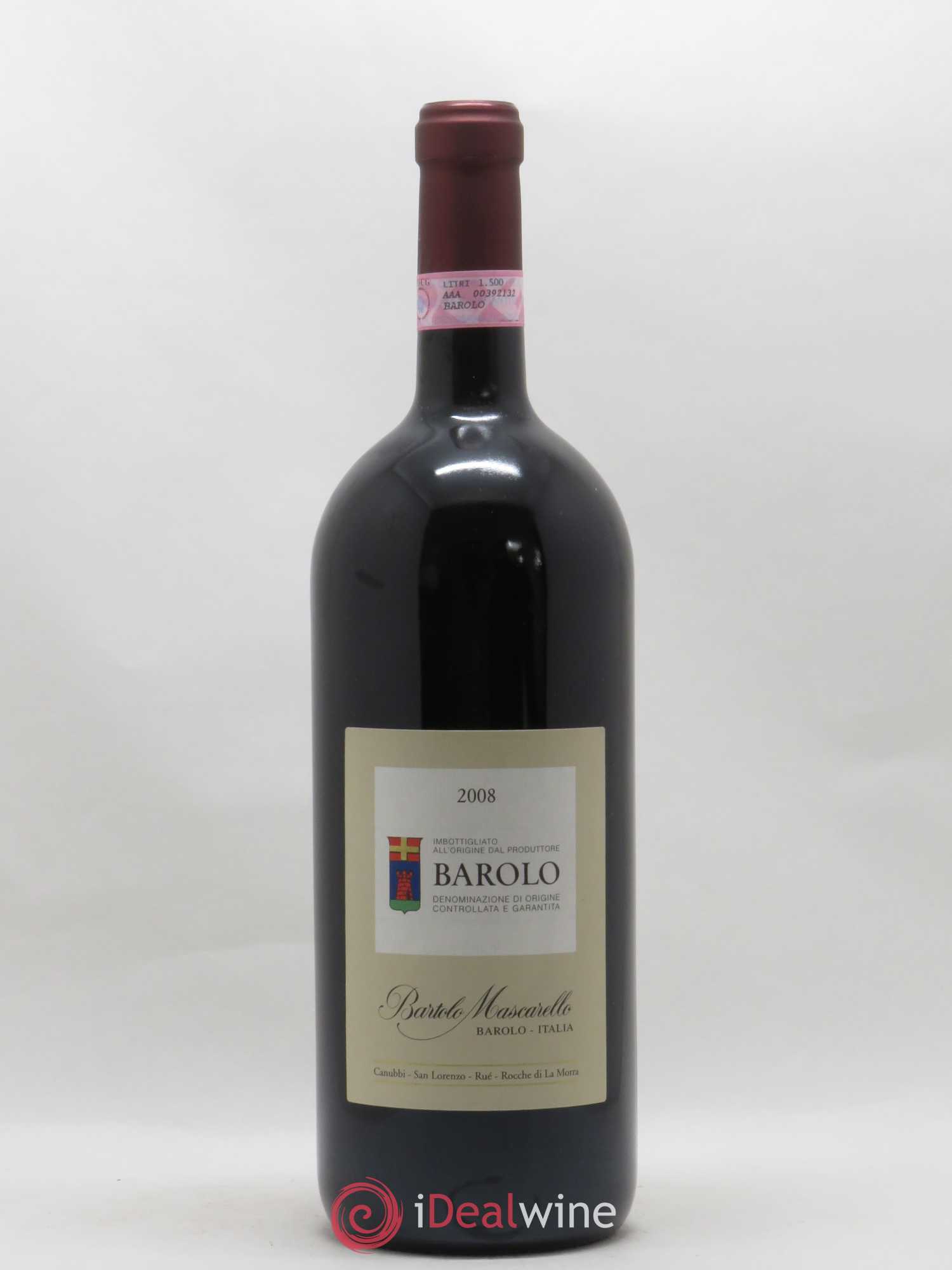 Barolo DOCG Bartolo Mascarello 2008 - Lot de 1 magnum - 0
