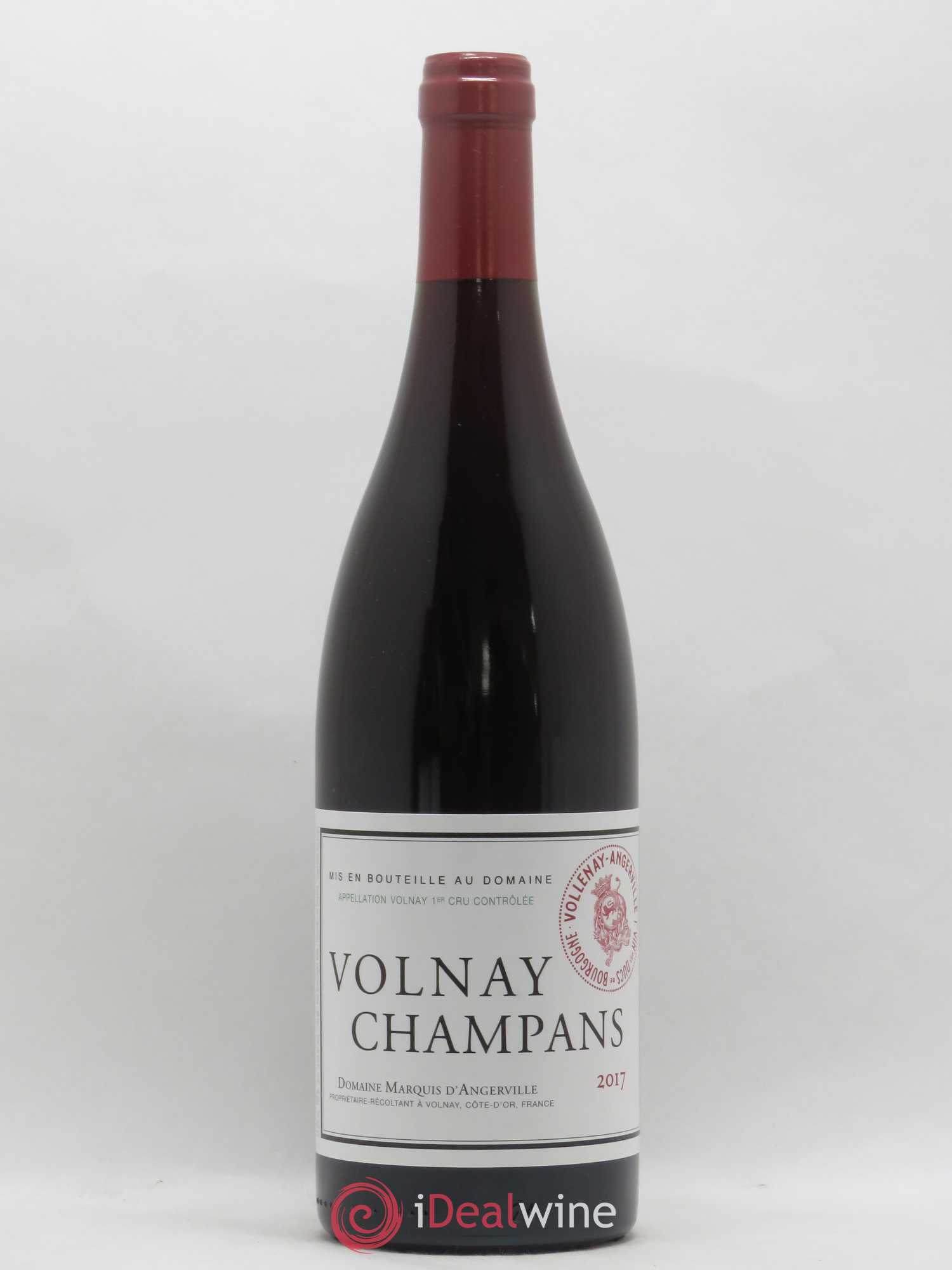 Volnay 1er Cru Champans Marquis d'Angerville (Domaine) 2017 - Lot de 1 bouteille - 0
