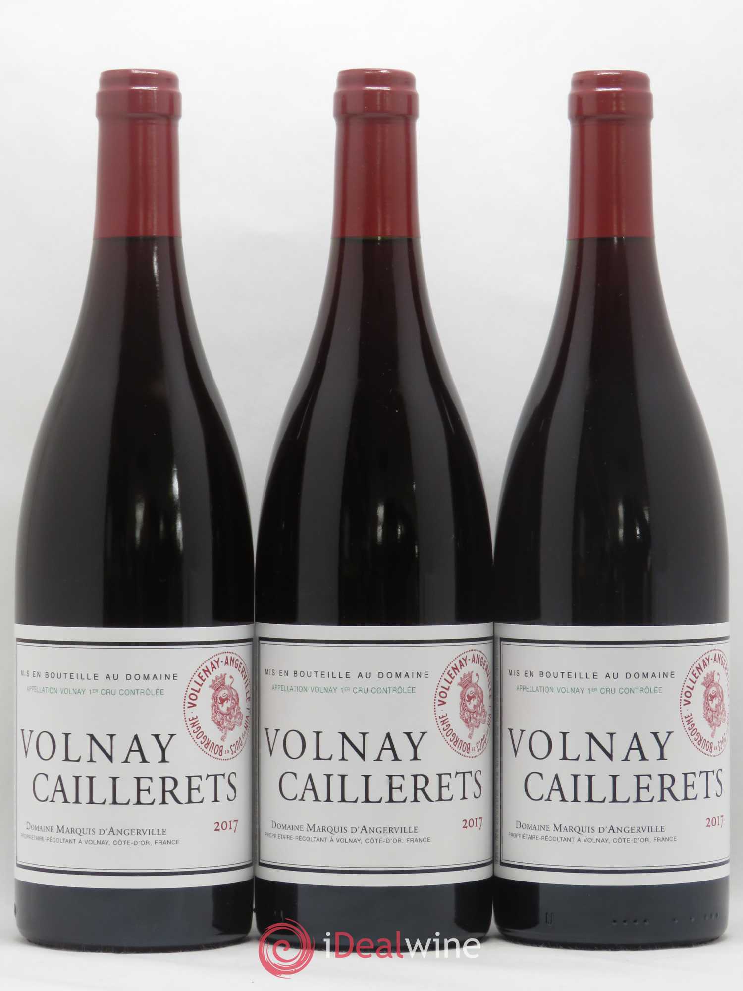 Volnay 1er Cru Caillerets Marquis d'Angerville (Domaine) 2017 - Lot de 6 bouteilles - 2