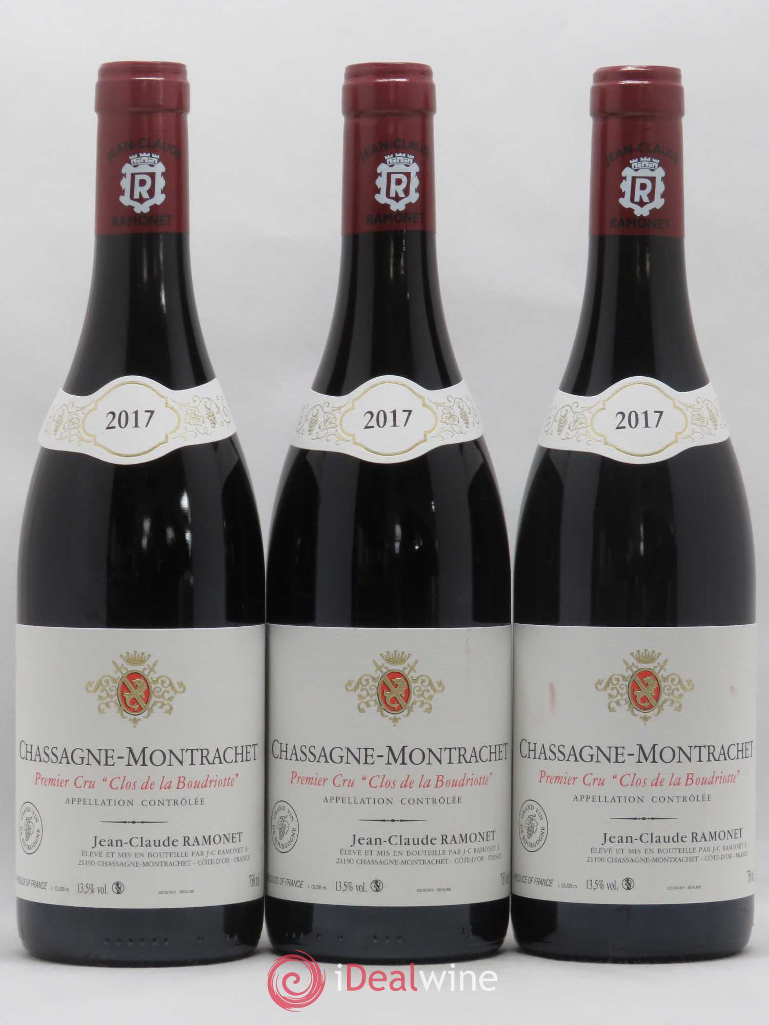 Chassagne-Montrachet 1er Cru Clos de la Boudriotte Bachelet-Ramonet (Domaine) 2017 - Lot de 12 bouteilles - 3