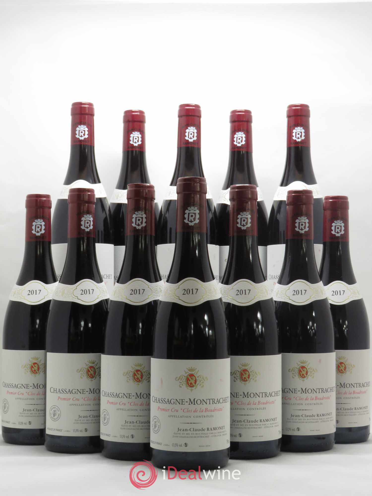 Chassagne-Montrachet 1er Cru Clos de la Boudriotte Bachelet-Ramonet (Domaine) 2017 - Lot de 12 bouteilles - 0
