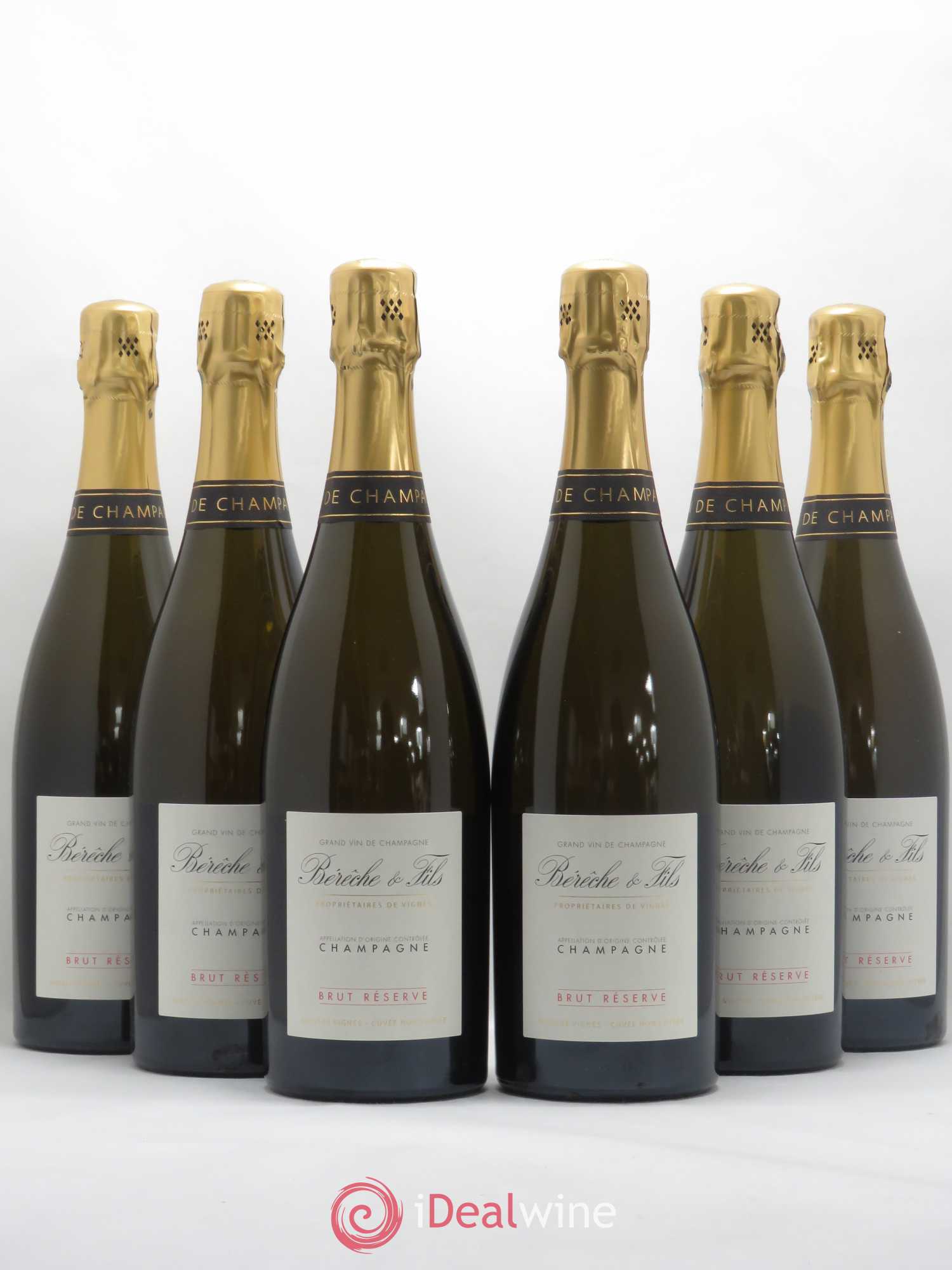 Brut Réserve Bérêche et Fils Vieilles Vignes - Lot de 6 bouteilles - 0
