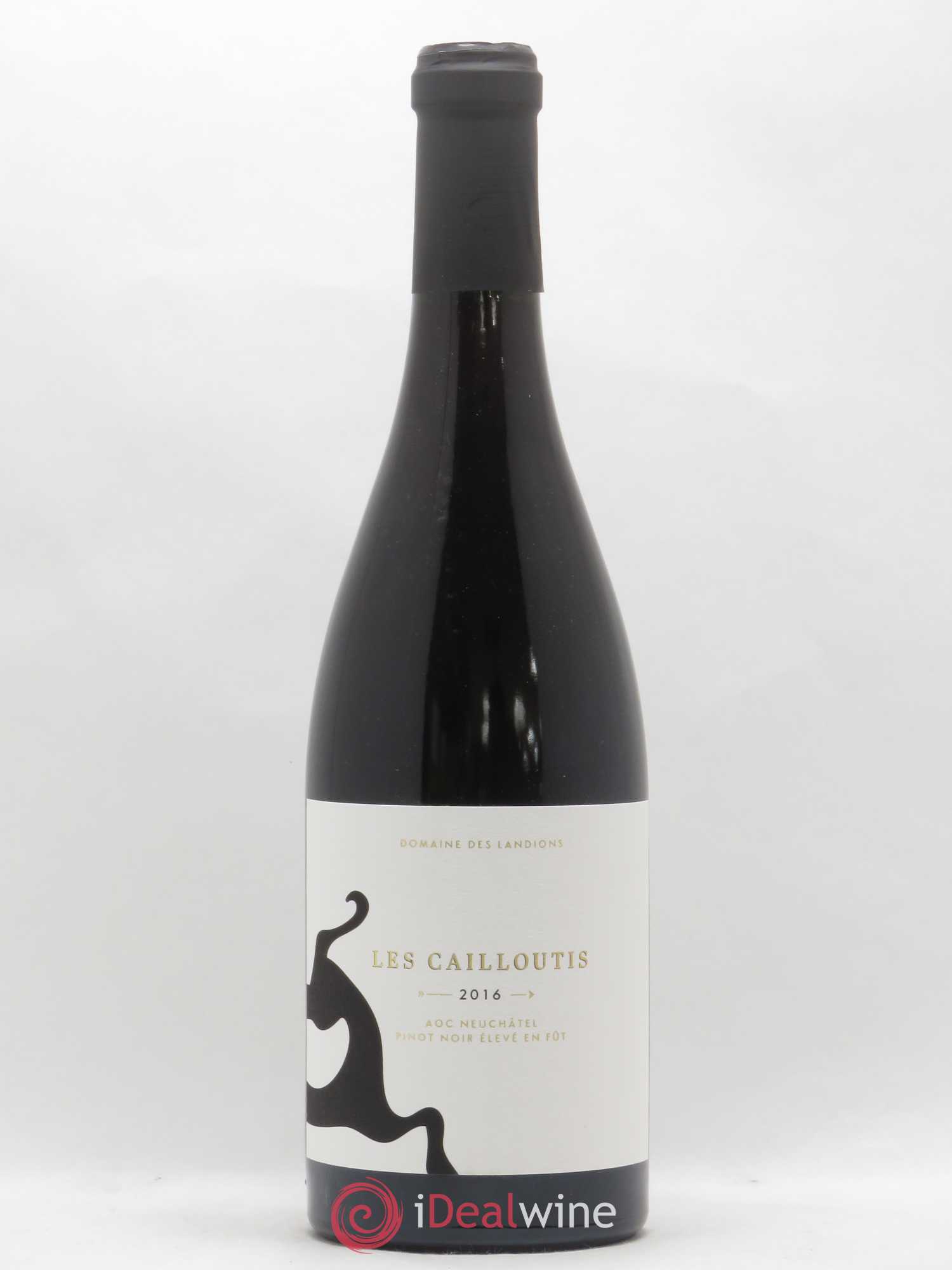 Neuchâtel Cortaillod Les Cailloutis Landions (Domaine des) 2016 - Lot de 1 bouteille - 0