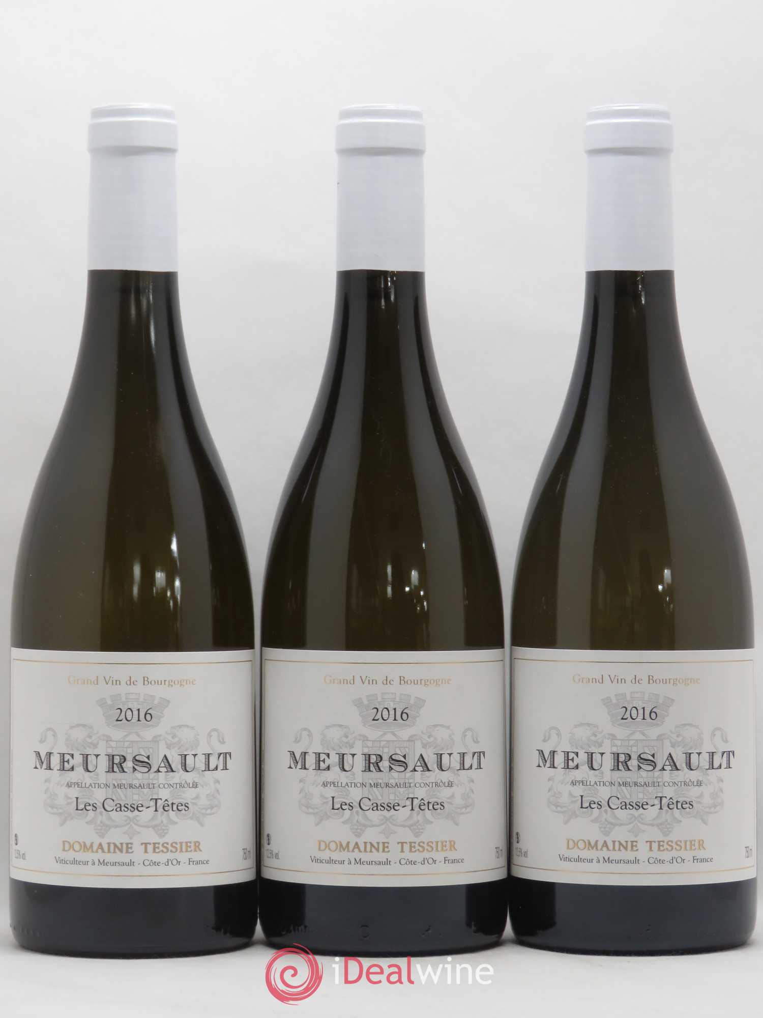 Meursault Les Casse-Têtes Tessier (Domaine) 2016 - Lot de 6 bouteilles - 2