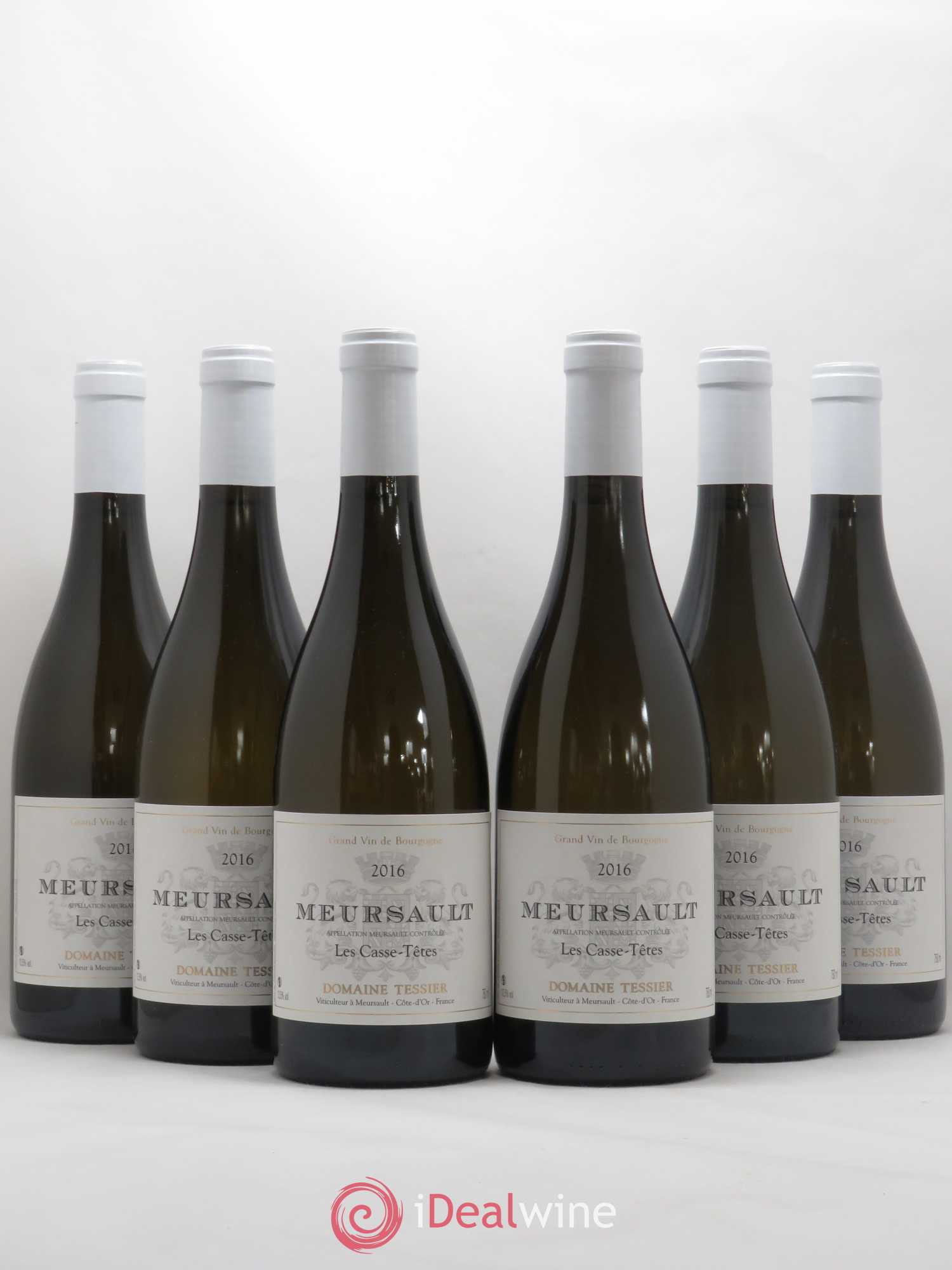 Meursault Les Casse-Têtes Tessier (Domaine) 2016 - Lot de 6 bouteilles - 0