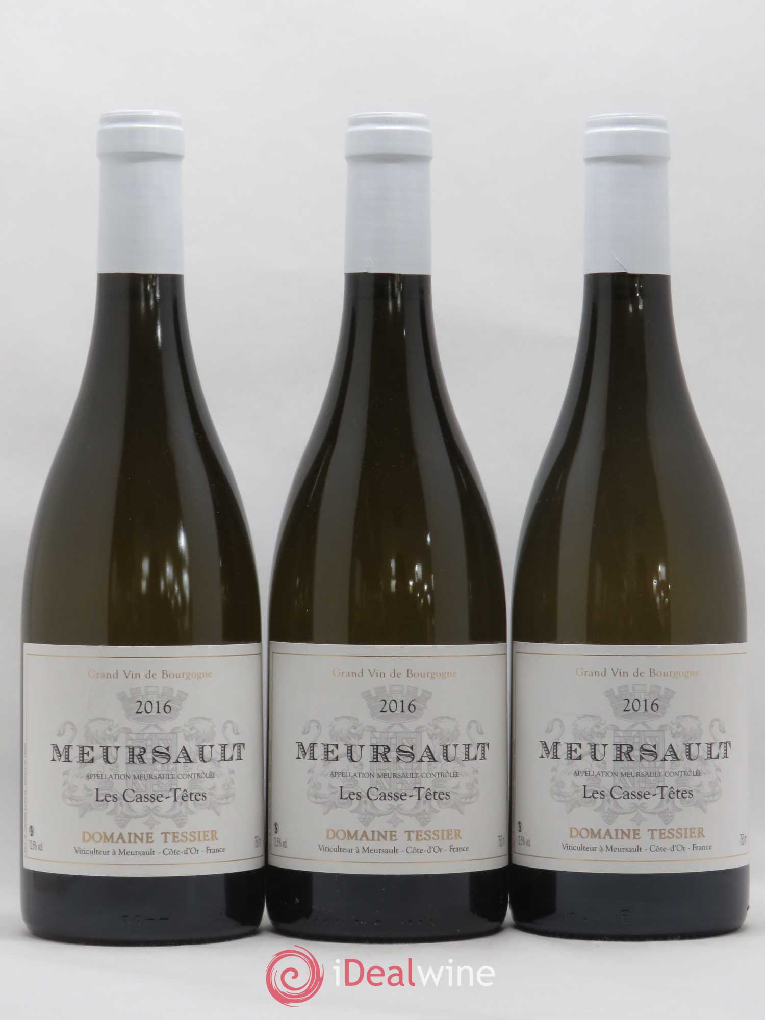 Meursault Les Casse-Têtes Tessier (Domaine) 2016 - Lot de 12 bouteilles - 2