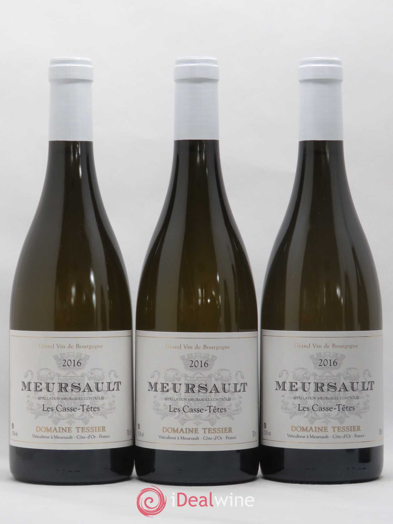 Meursault Les Casse-Têtes Tessier (Domaine) 2016 - Lot de 12 bouteilles - 4