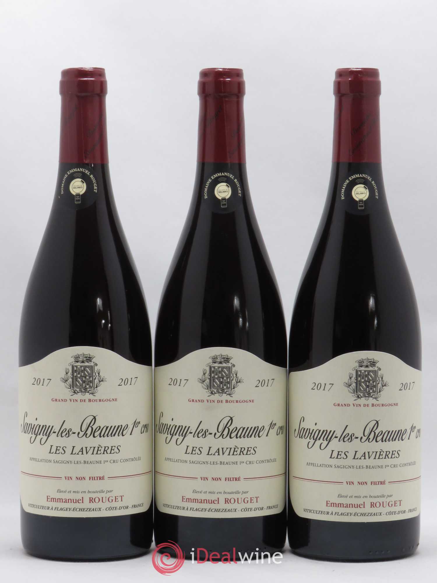 Savigny-lès-Beaune 1er Cru Les Lavières Emmanuel Rouget 2017 - Lot de 12 bouteilles - 1