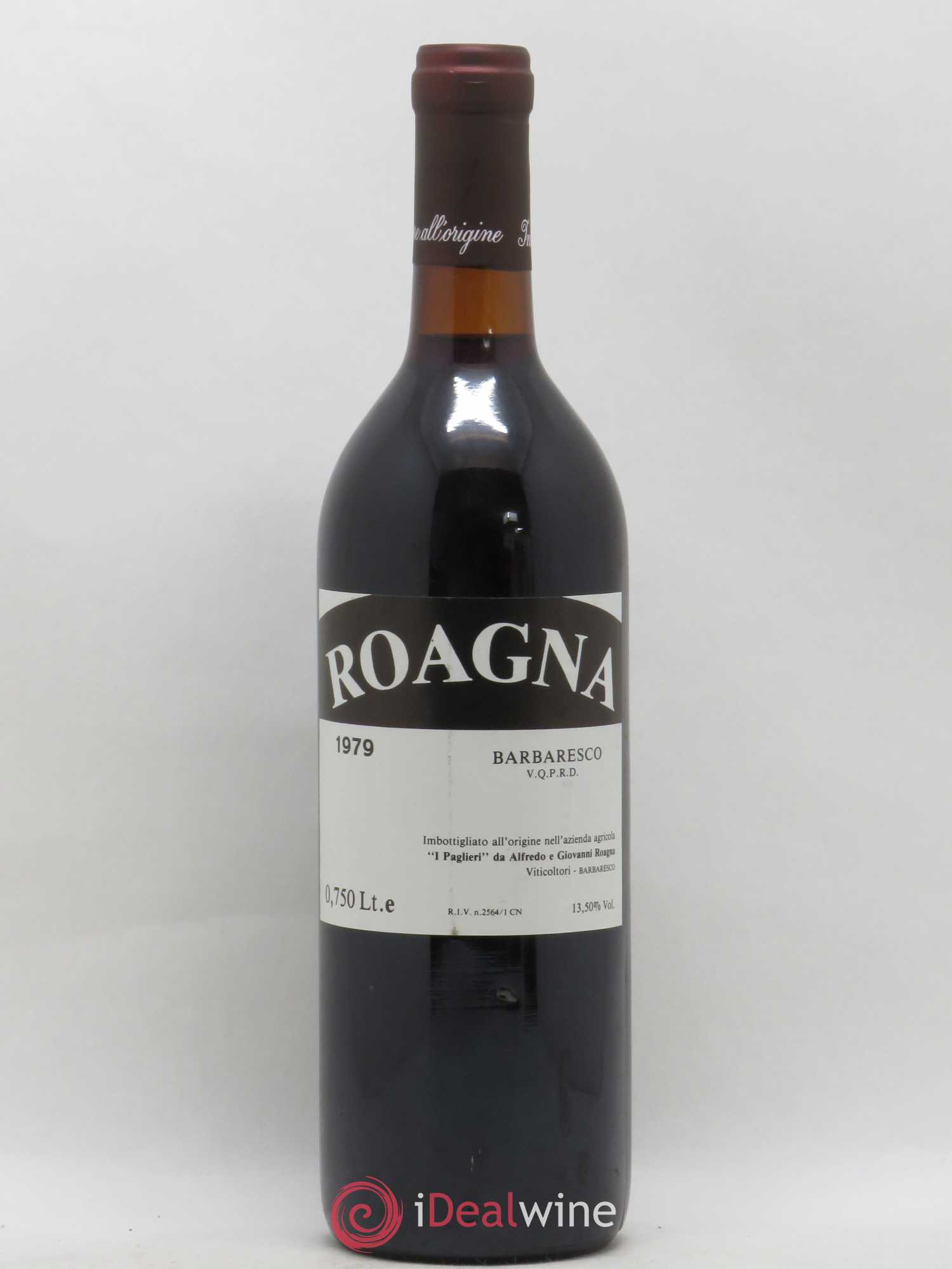 Barbaresco DOCG Roagna 1979 - Lot de 1 bouteille - 0
