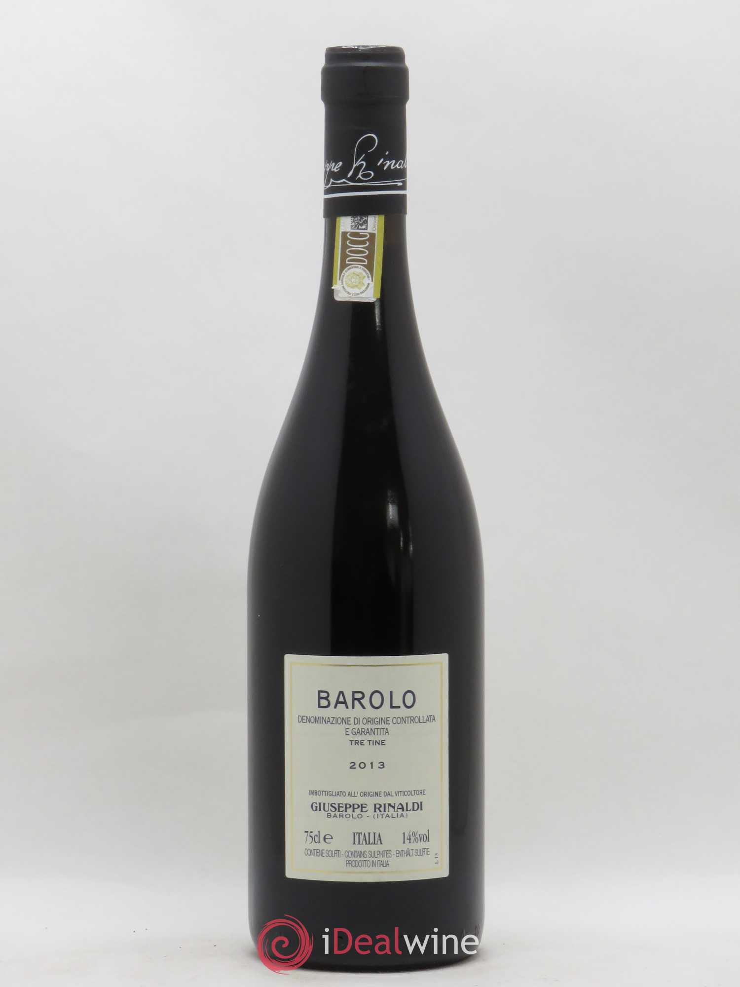 Barolo DOCG Tre Tine Giuseppe Rinaldi 2013 - Posten von 1 Flasche - 1